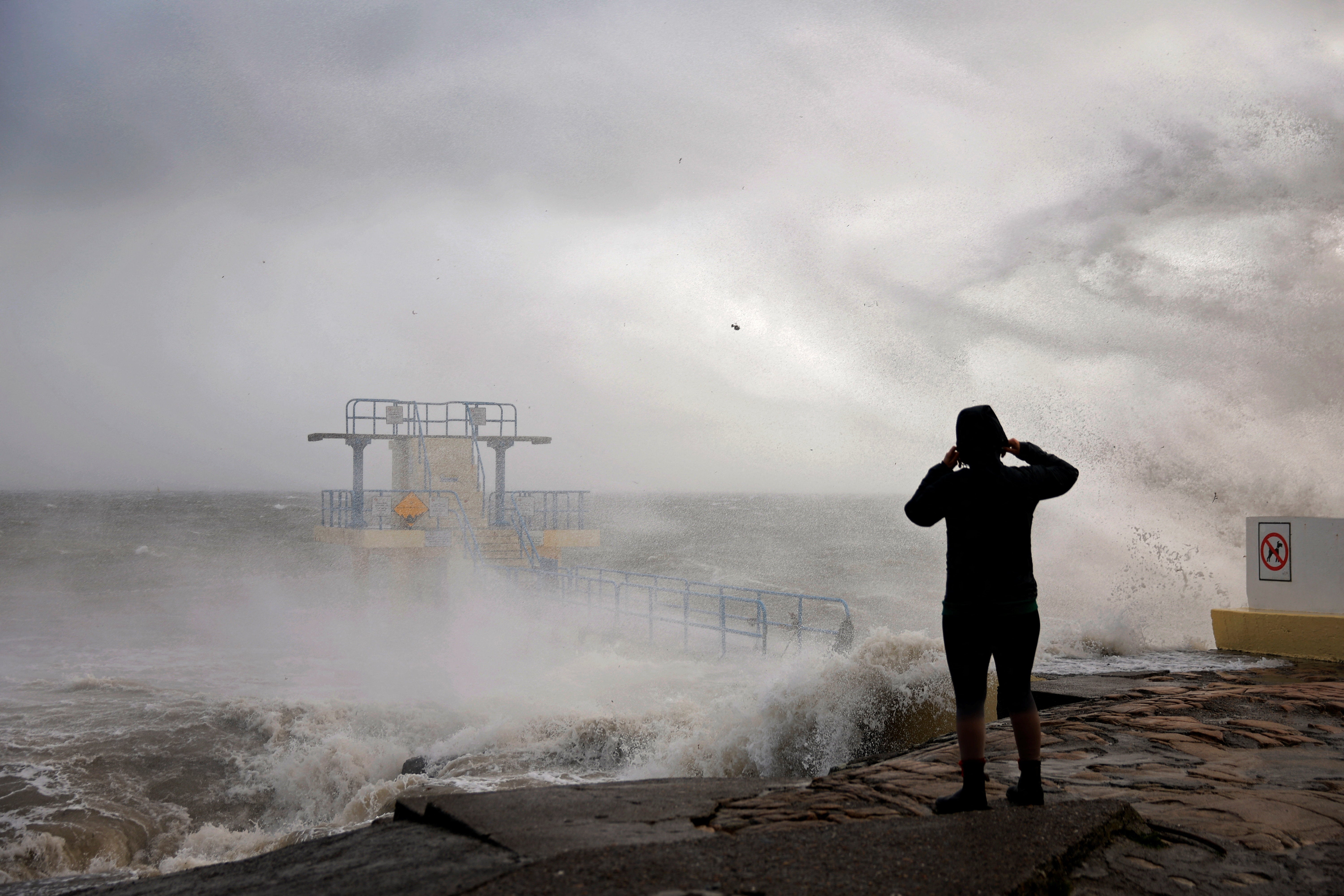 The Republic of Ireland’s meteorological agency issued its highest-level wind warning in Co Donegal