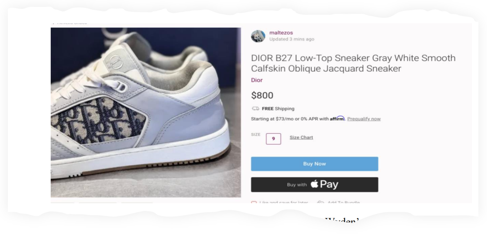 Bass Wyden says her belongings began to show up on Poshmark, after which she claims she discovered her trusted assistant was running the account with his husband