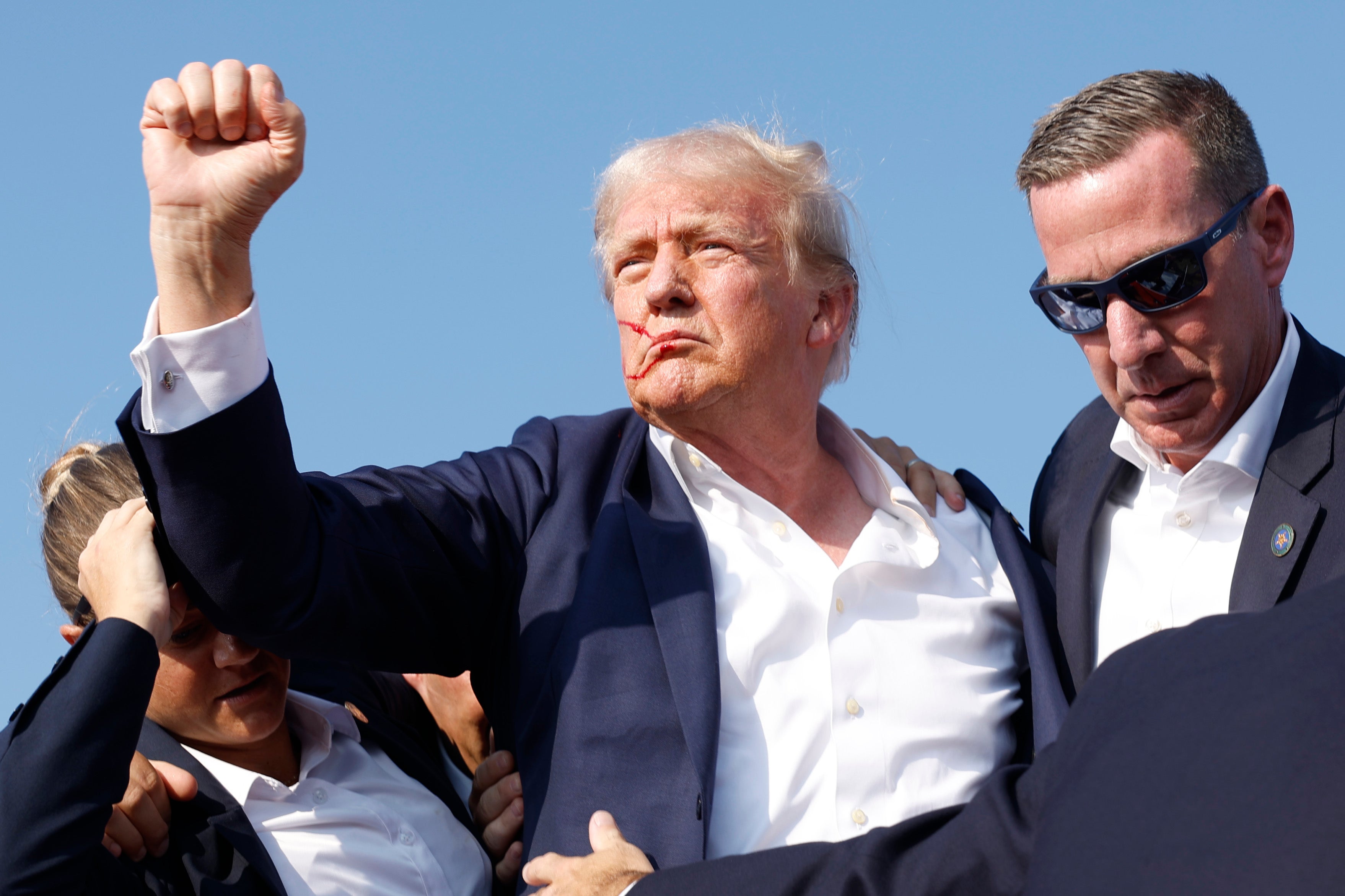 President Trump has previously claimed God spared him from being assassinated on the campaign trail
