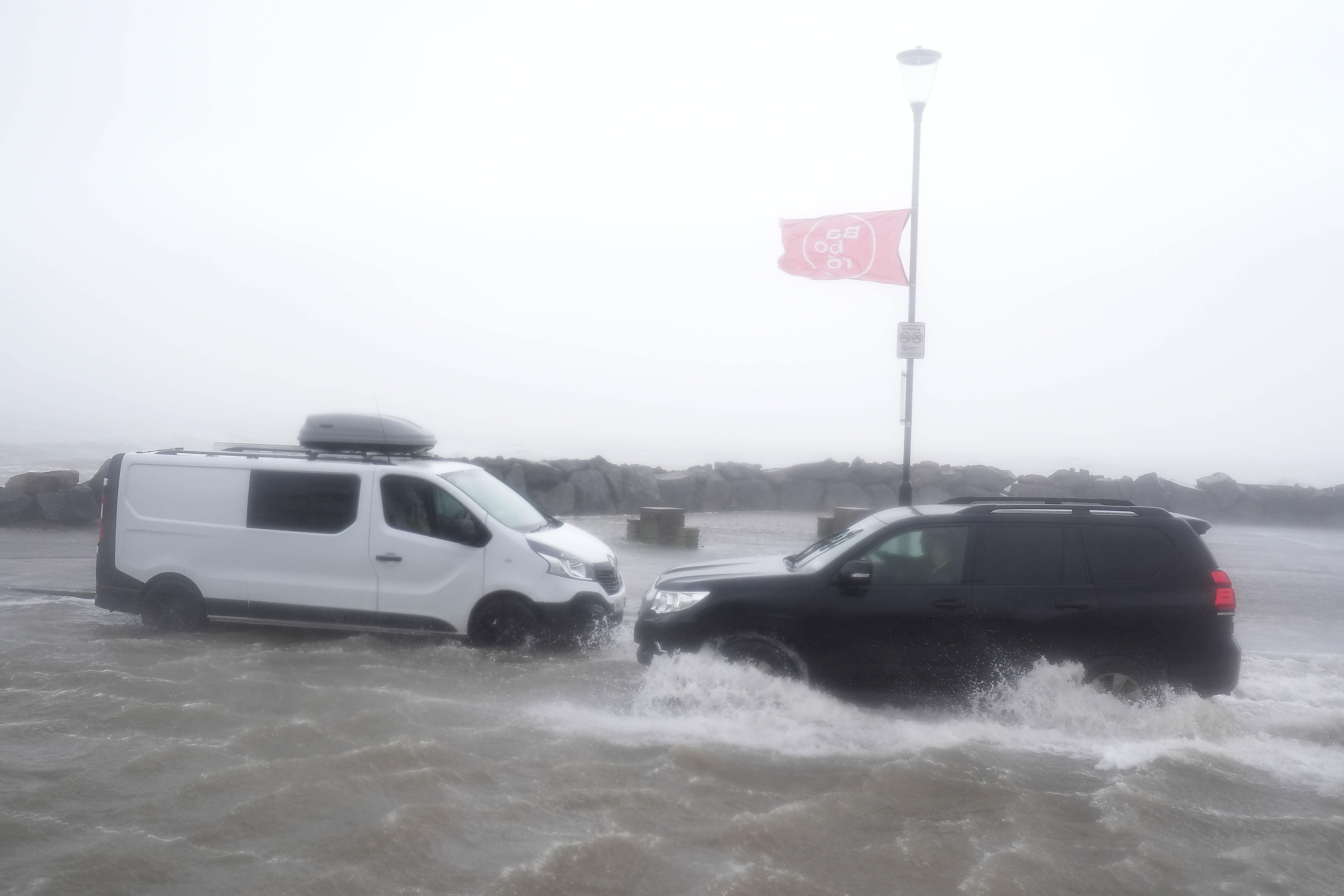 The severe weather also caused localised flooding