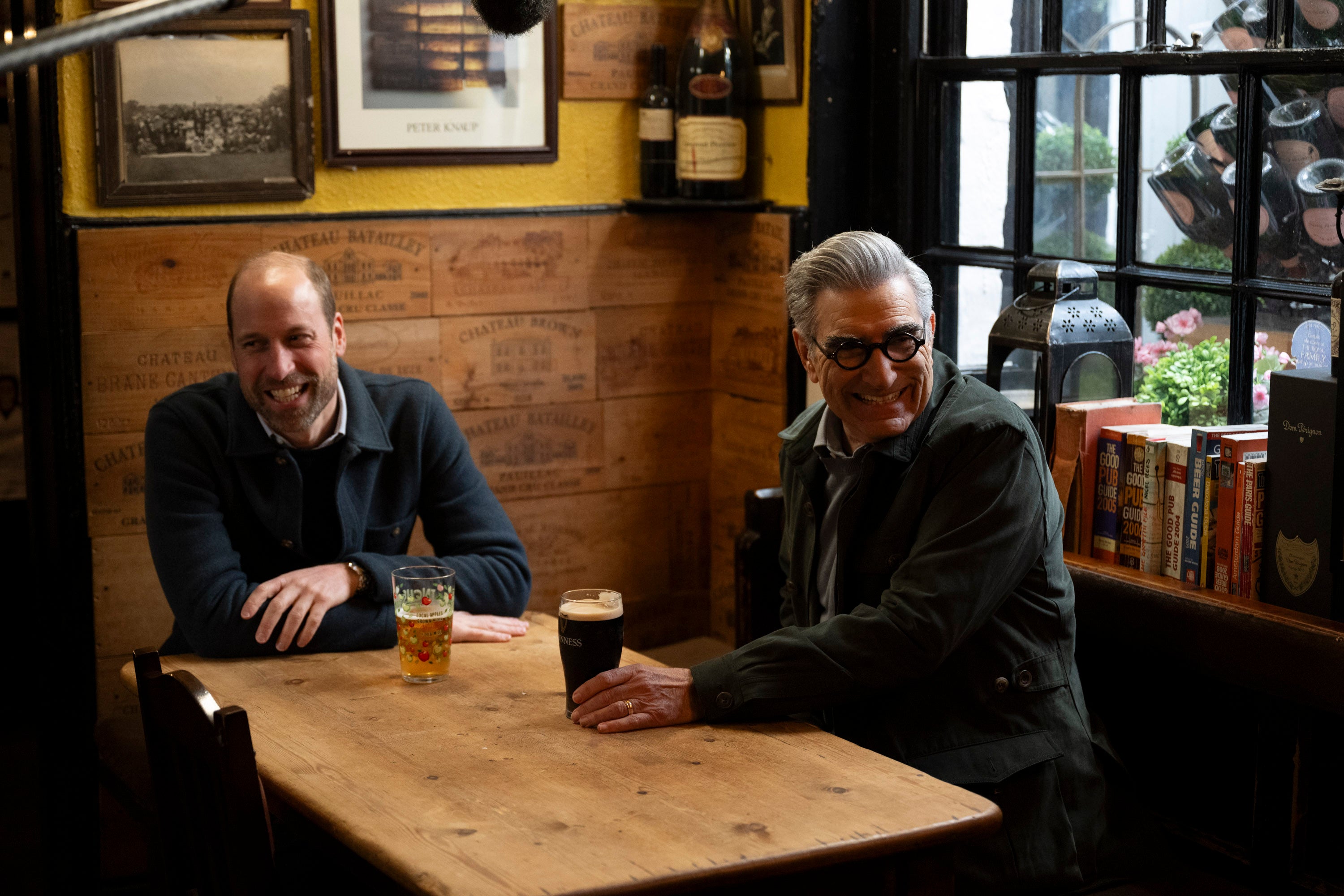 Prince William with Eugene Levy