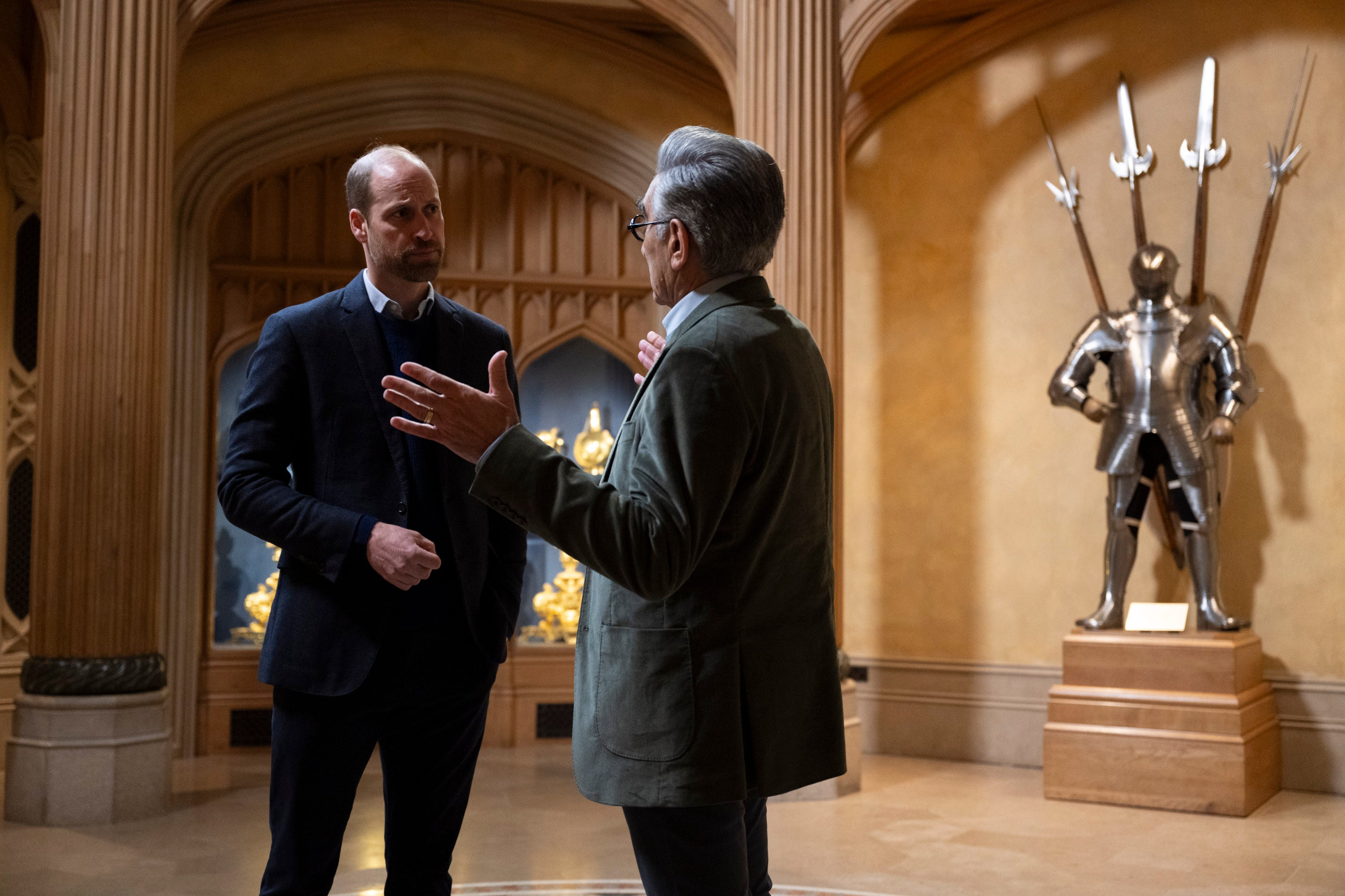 William has been brought up with the magnificent infrastructure of the monarchy all around him