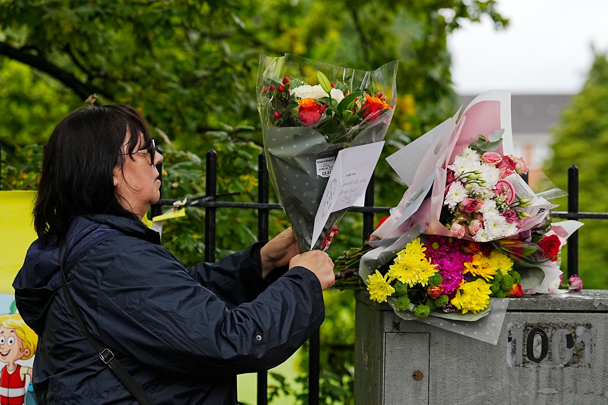 Manchester has come together to pay tribute to the two people who lost their lives in the synagogue attack