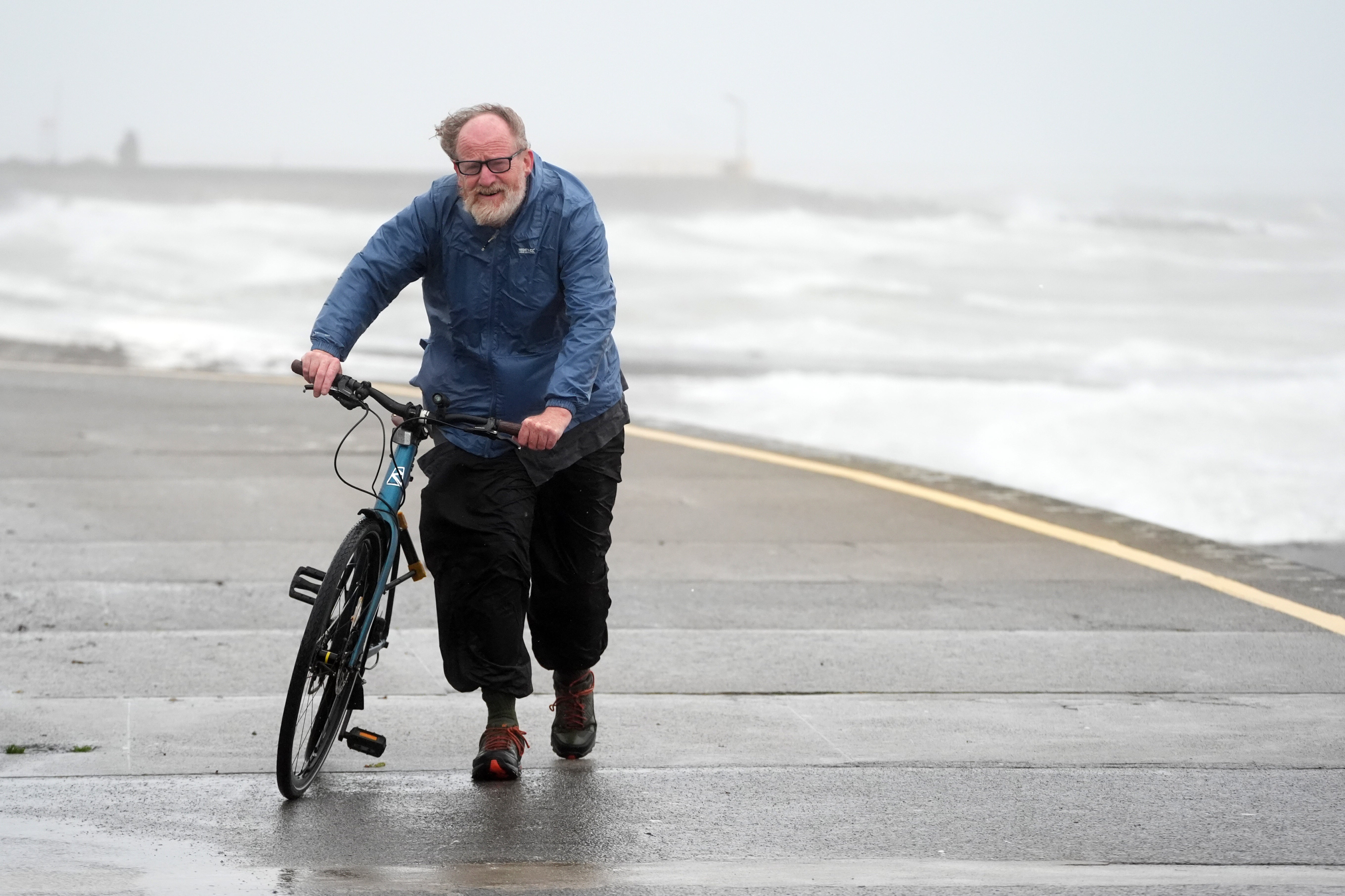 Storm Amy hounded Scotland, with the weather front set to continue on Saturday