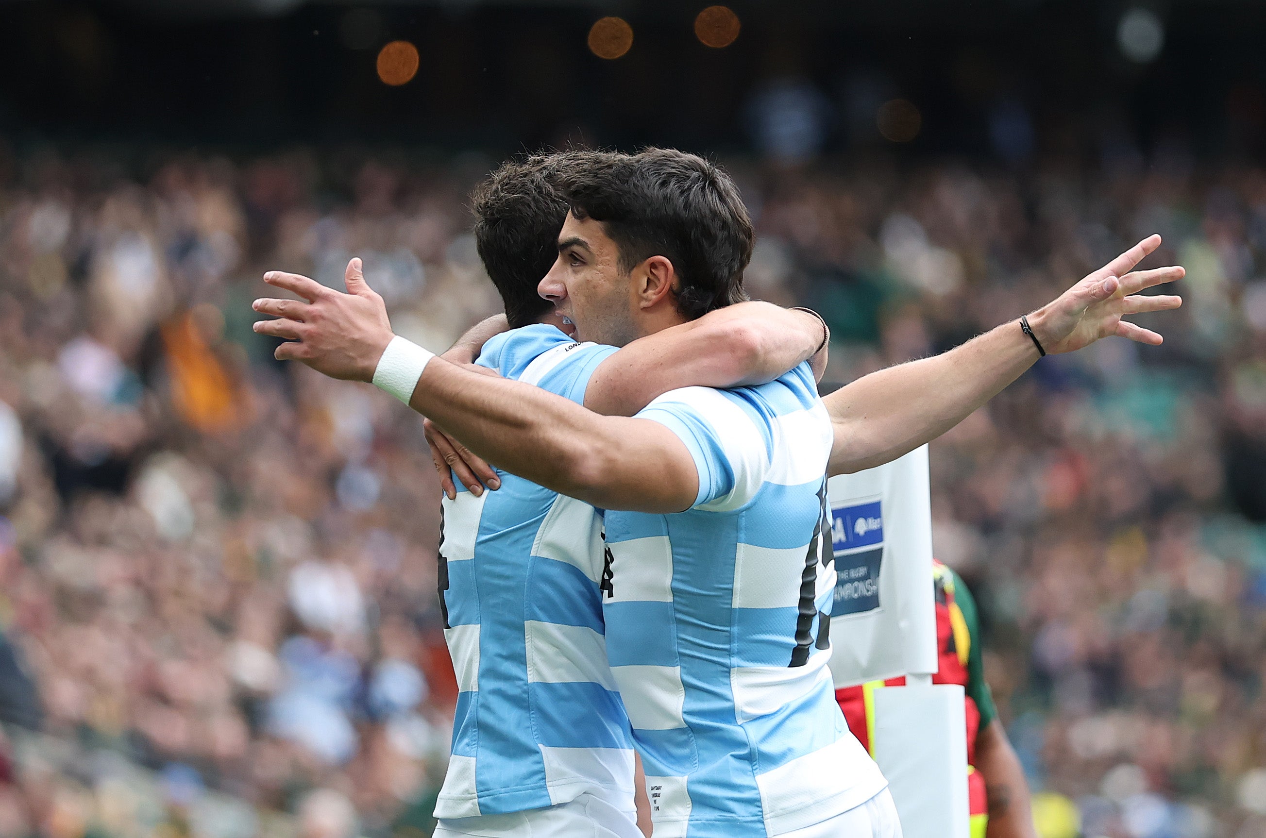 Bautista Delguy had given Argentina the perfect start