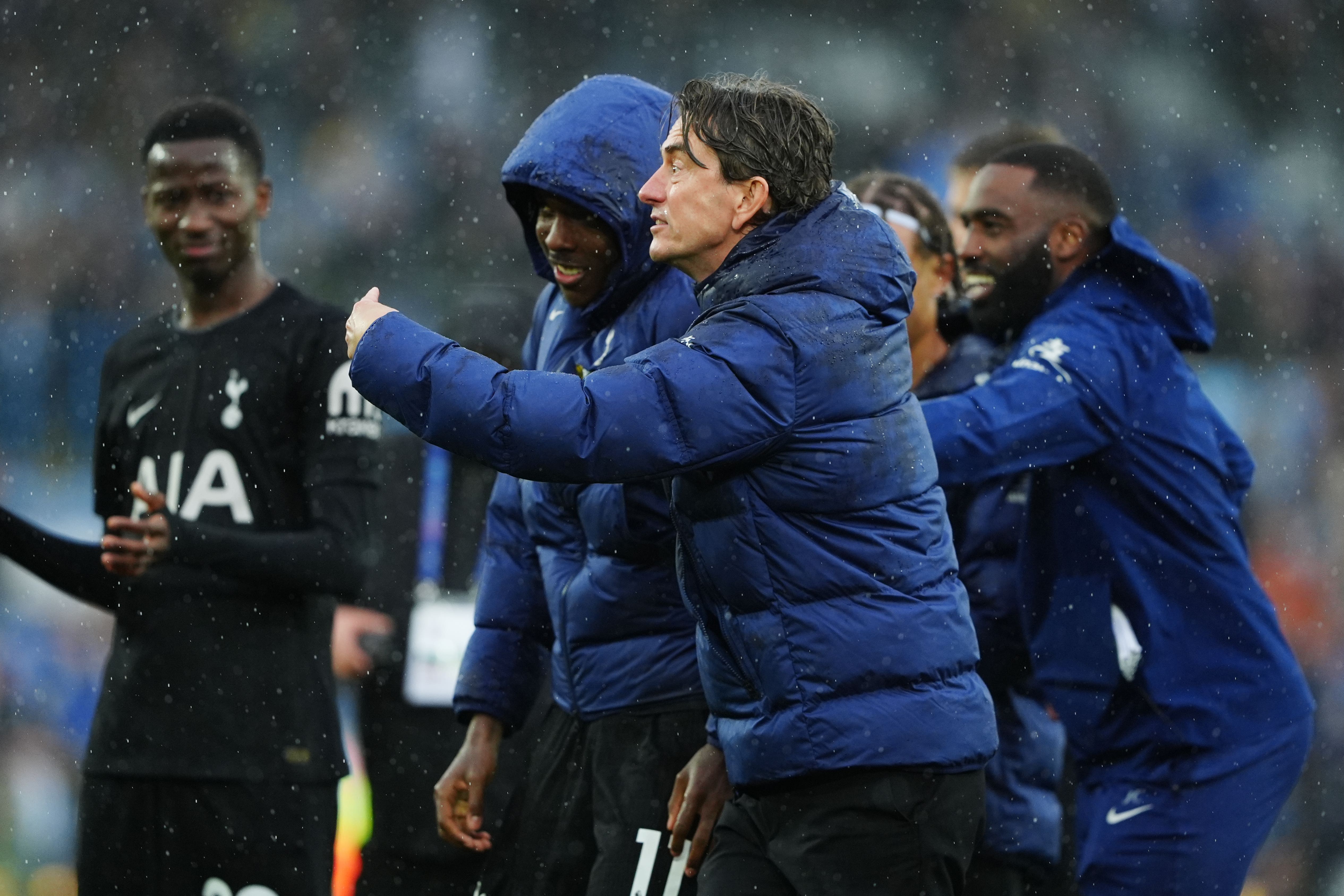 Tottenham Hotspur manager Thomas Frank felt his side were worthy winners (Owen Humphreys/PA)