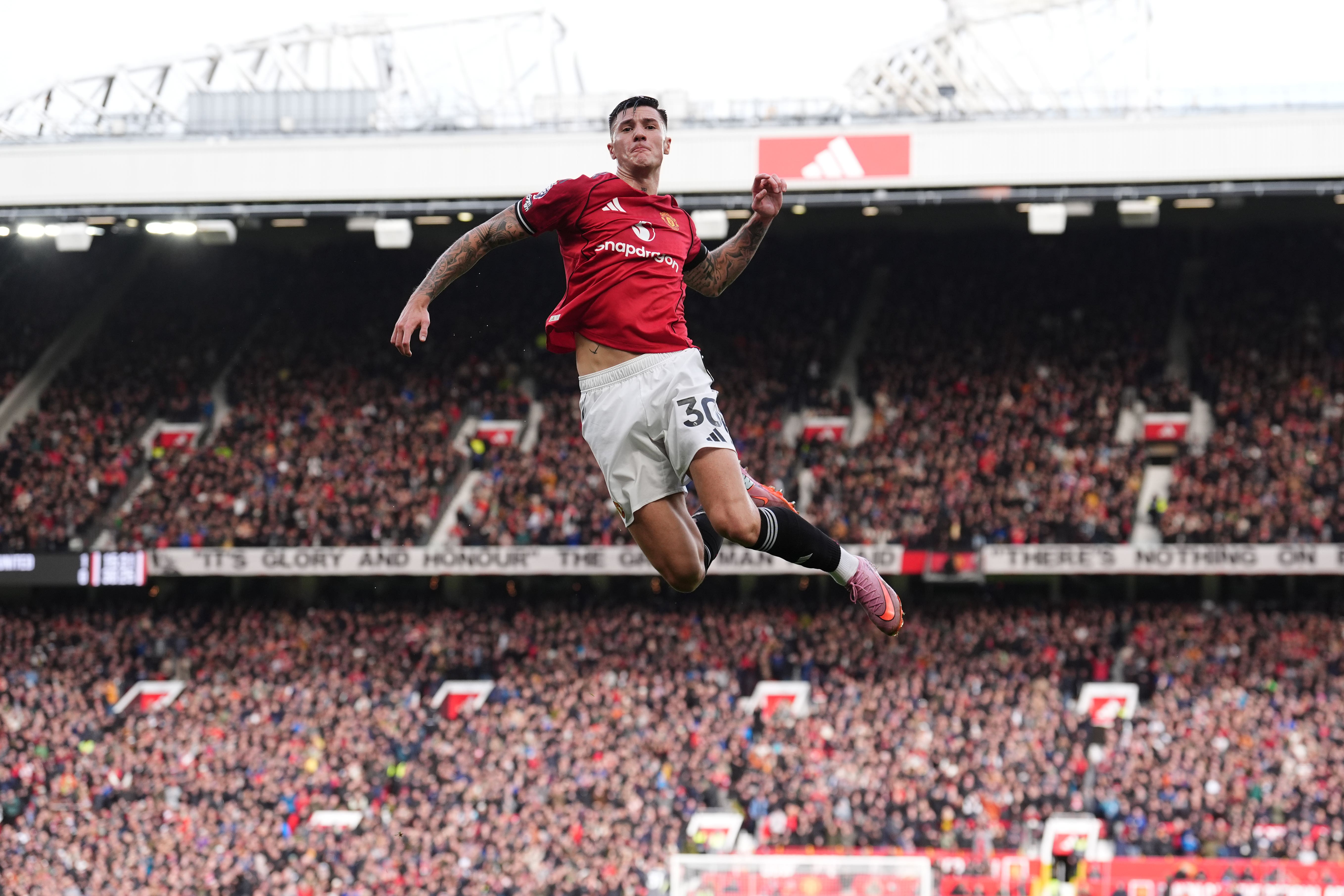 Manchester United could move to within two points of their opponents this weekend