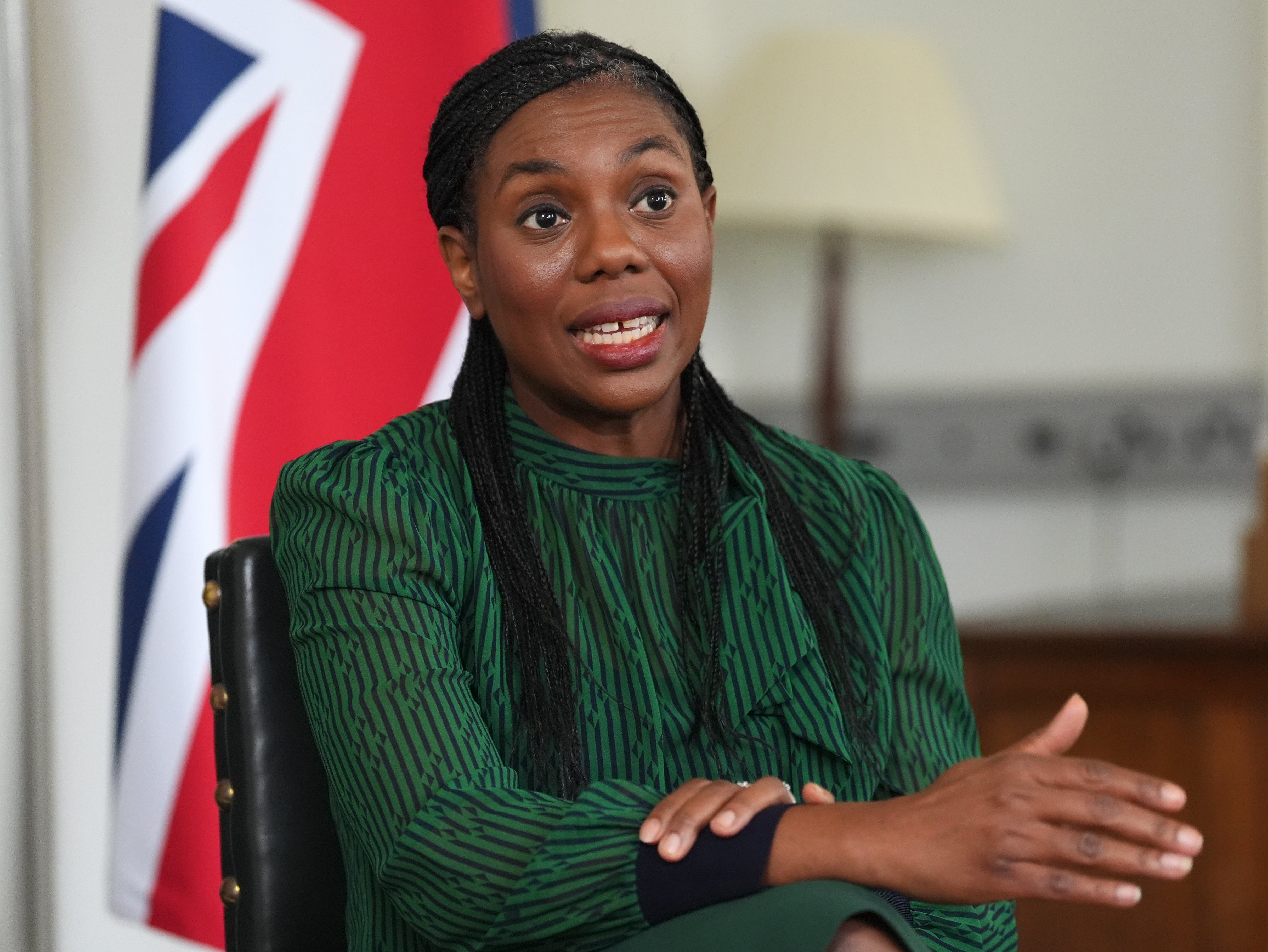 Tory leader Kemi Badenoch has criticised the government over the planned crackdown on repeat protests