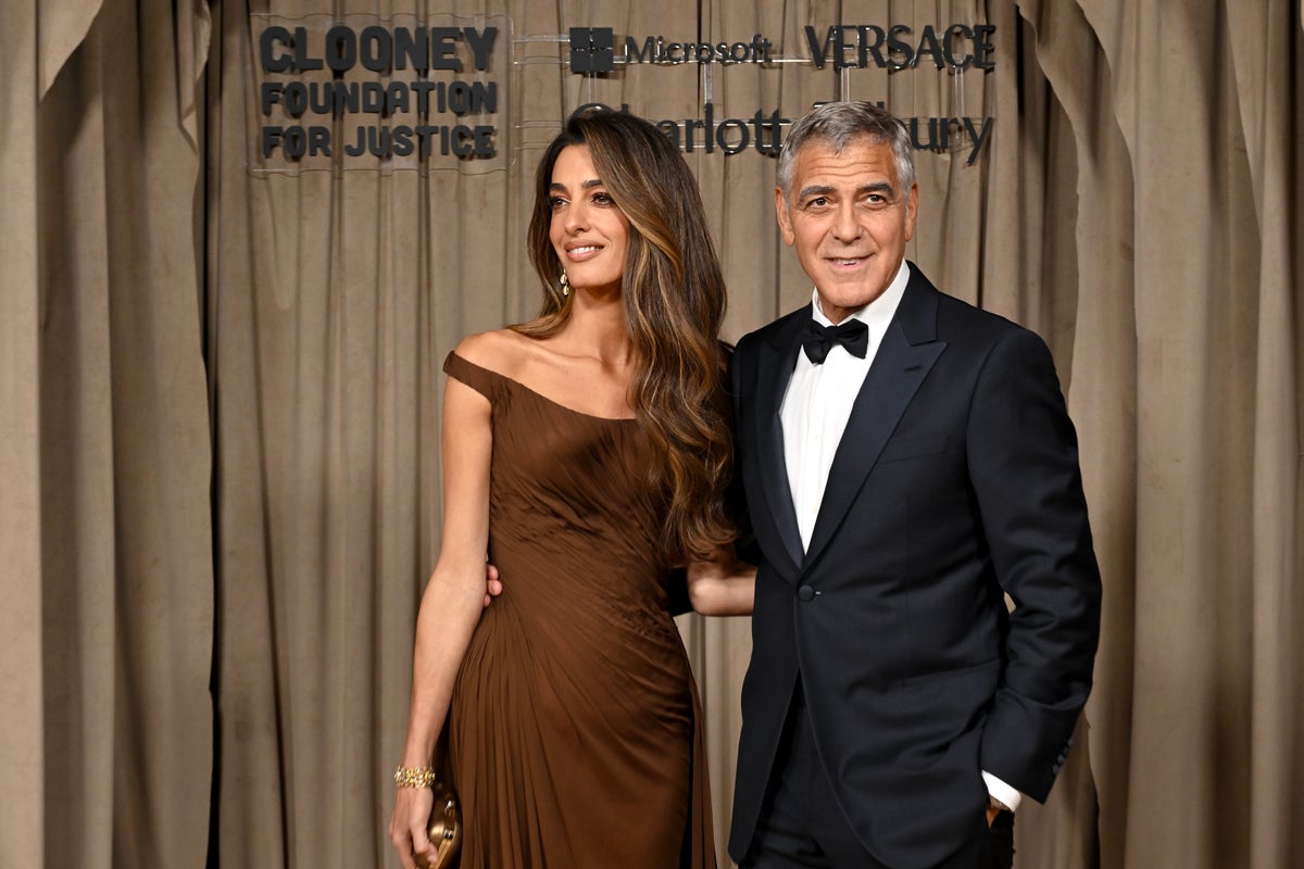 George and Amal Clooney host star-studded awards to honour brave' campaigners