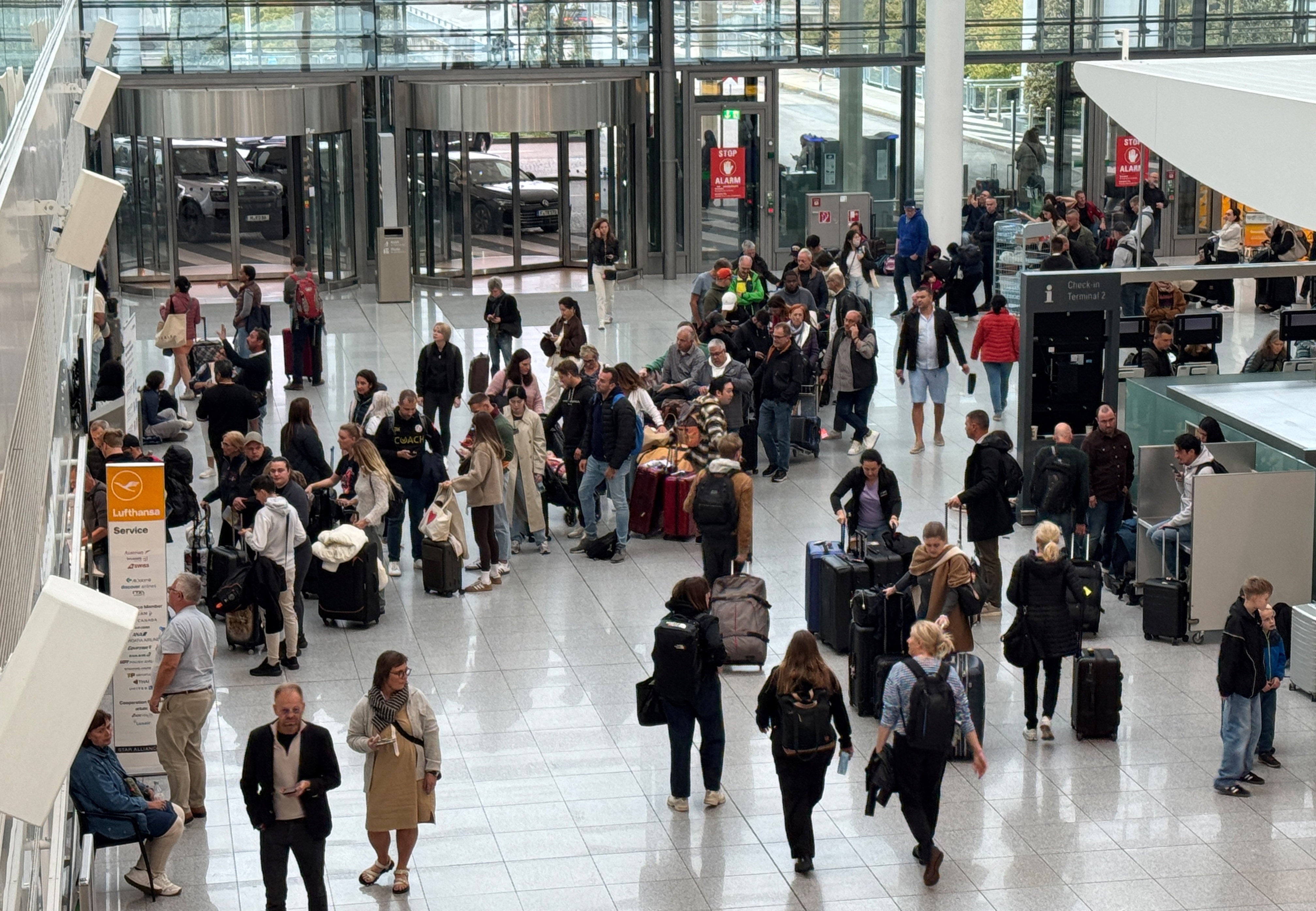 Munich airport begins slow reopening after late-night drone sightings