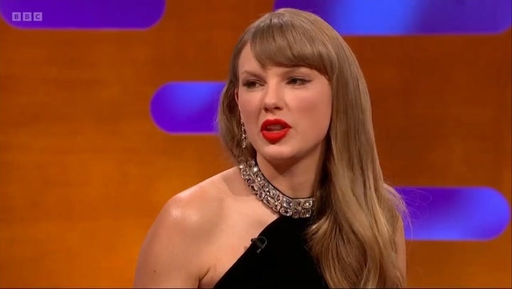 Taylor Swift on ‘The Graham Norton Show’, Friday 3 October
