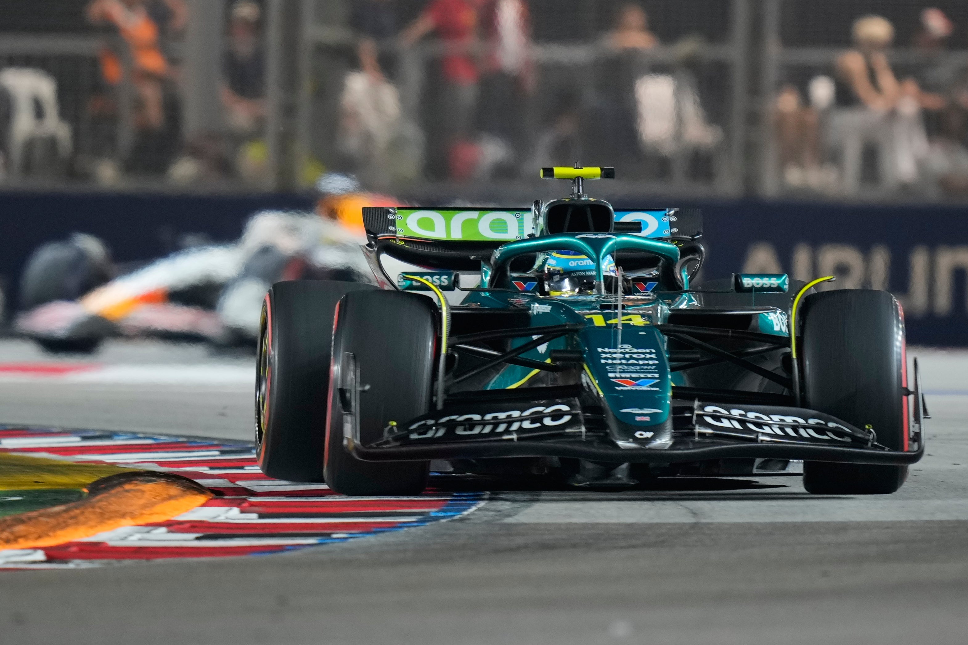 Fernando Alonso was furious at the end of the race