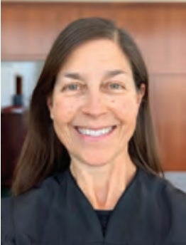 Trump told reporters Sunday that Judge Karin J Immergut "should be ashamed of himself"