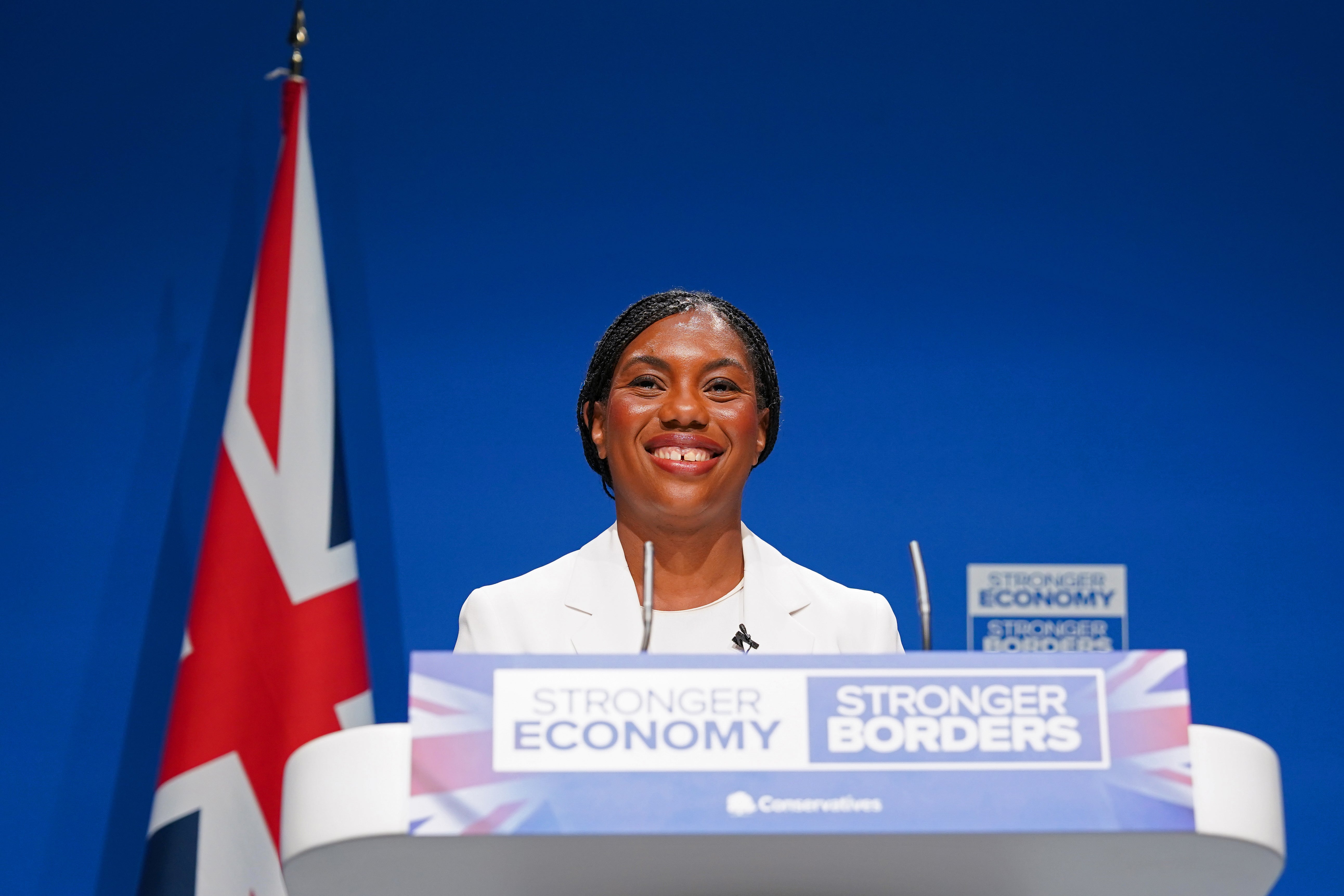 Sir John Curtice issued the warning to the Tories after leader Kemi Badenoch addressed the conference on Sunday