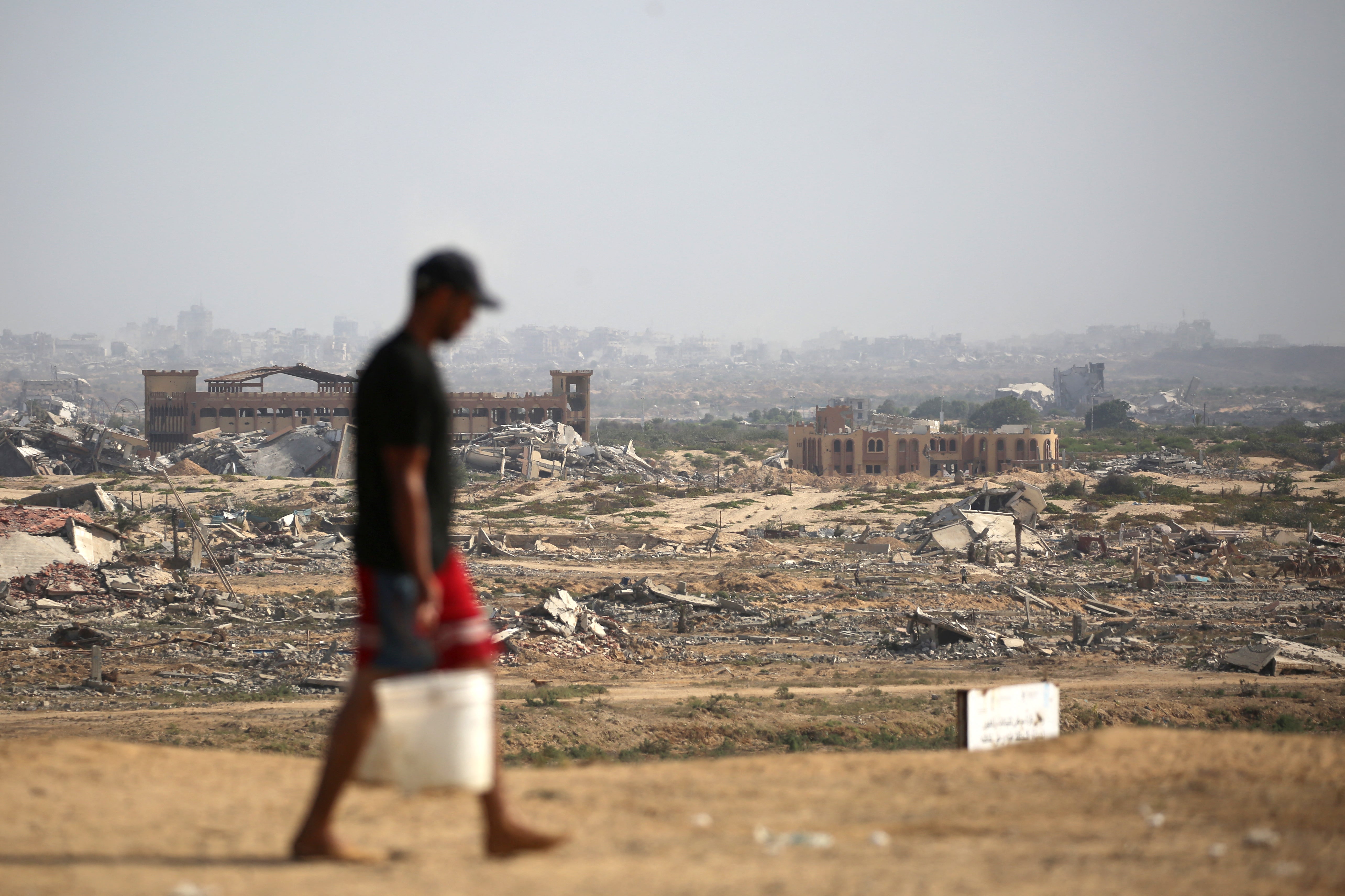 The UN estimates that 66 to 78 percent of buildings across Gaza have been damages or destroyed since the war began