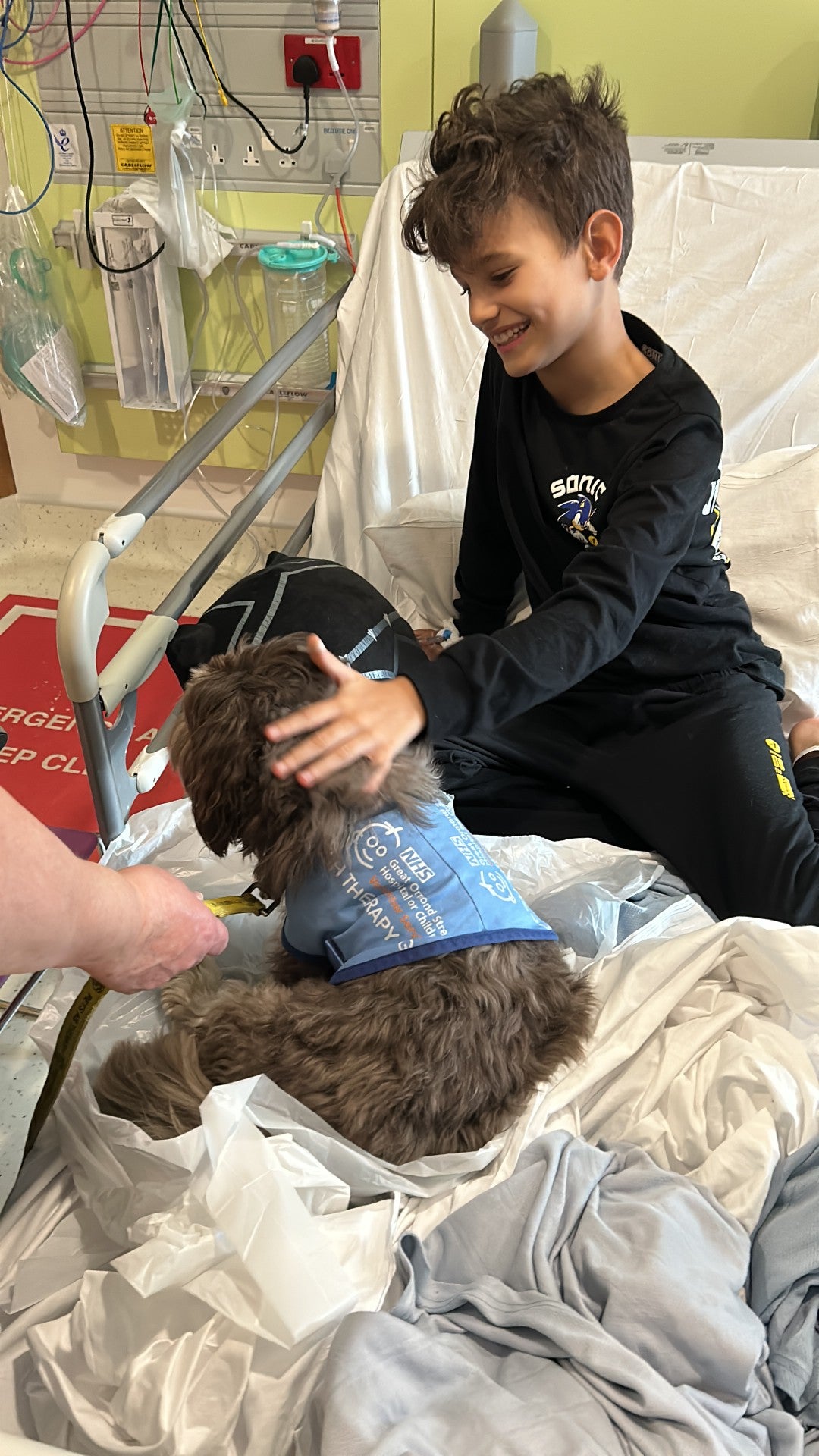 The family make a monthly donation to Gosh Charity, which supports the hospital, and have already raised more than £7,000 in sponsorship for the 5km RBC Race for the Kids