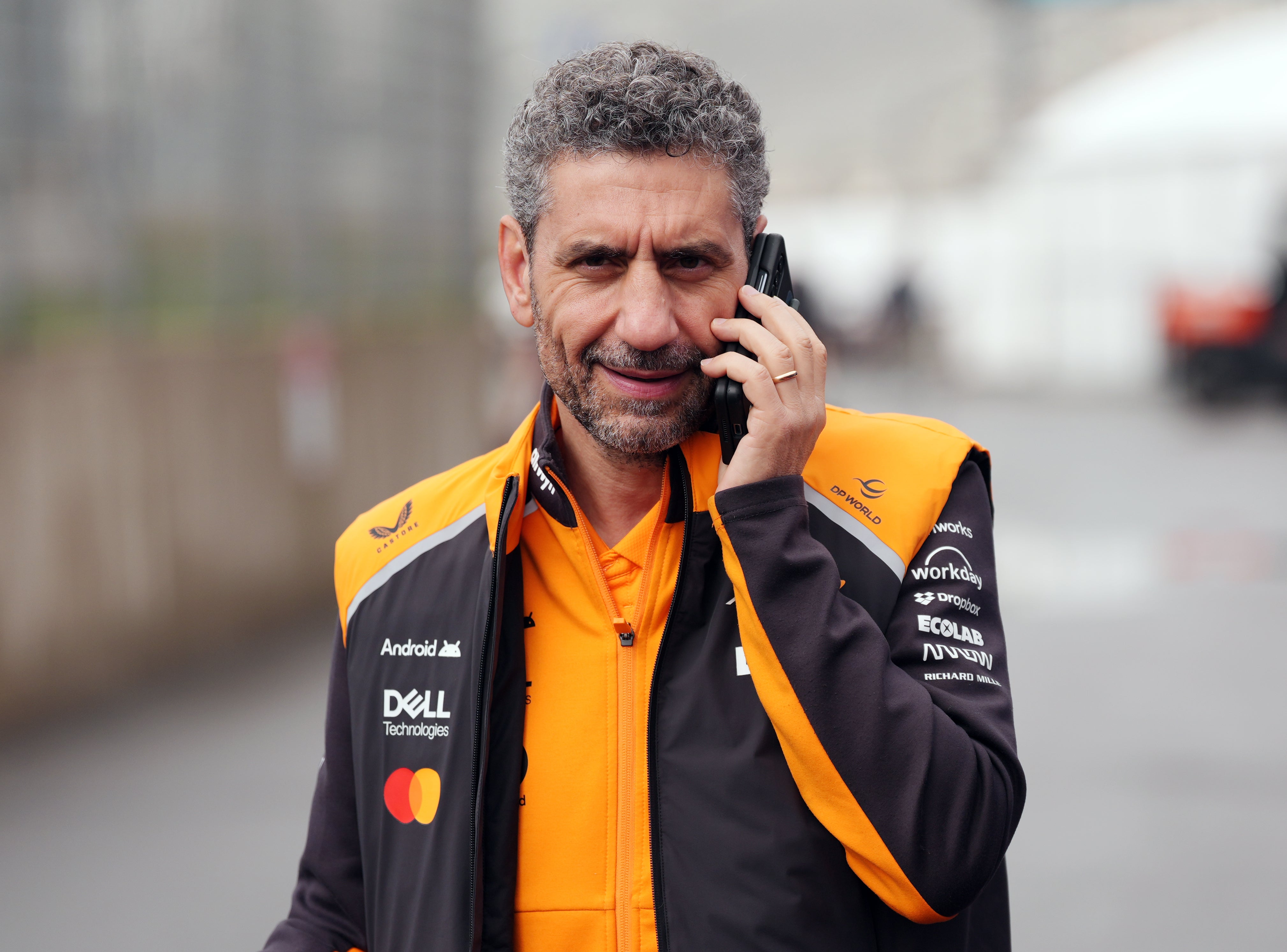 Team principal Andrea Stella has confirmed McLaren will review the incident between Norris and Piastri in Singapore (Bradley Collyer/PA)