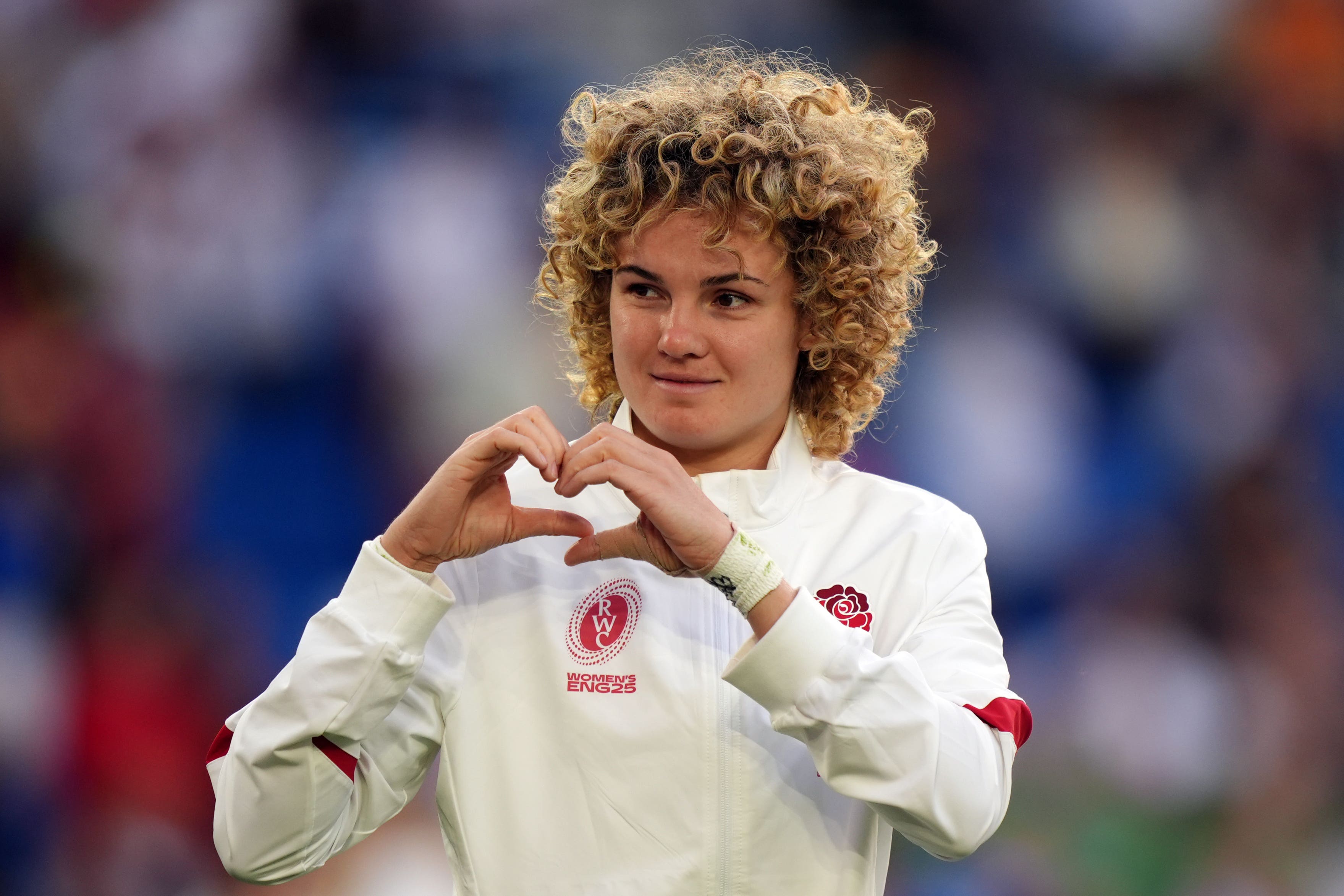 Ellie Kildunne hopes the women’s game will grow as a result of England winning the World Cup (Ben Whitley/PA)