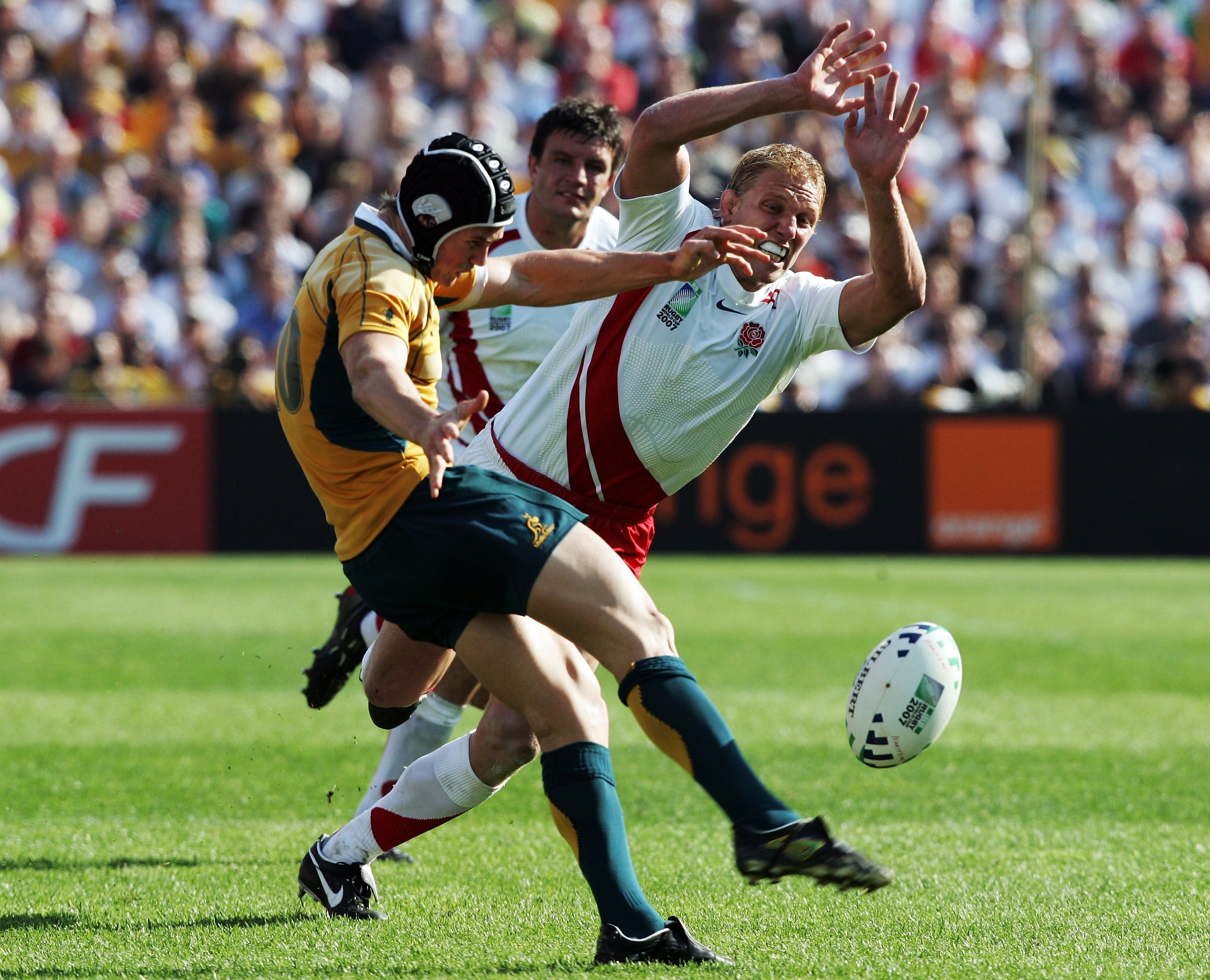 Mad dog: Moody never took a backwards step on the rugby pitch