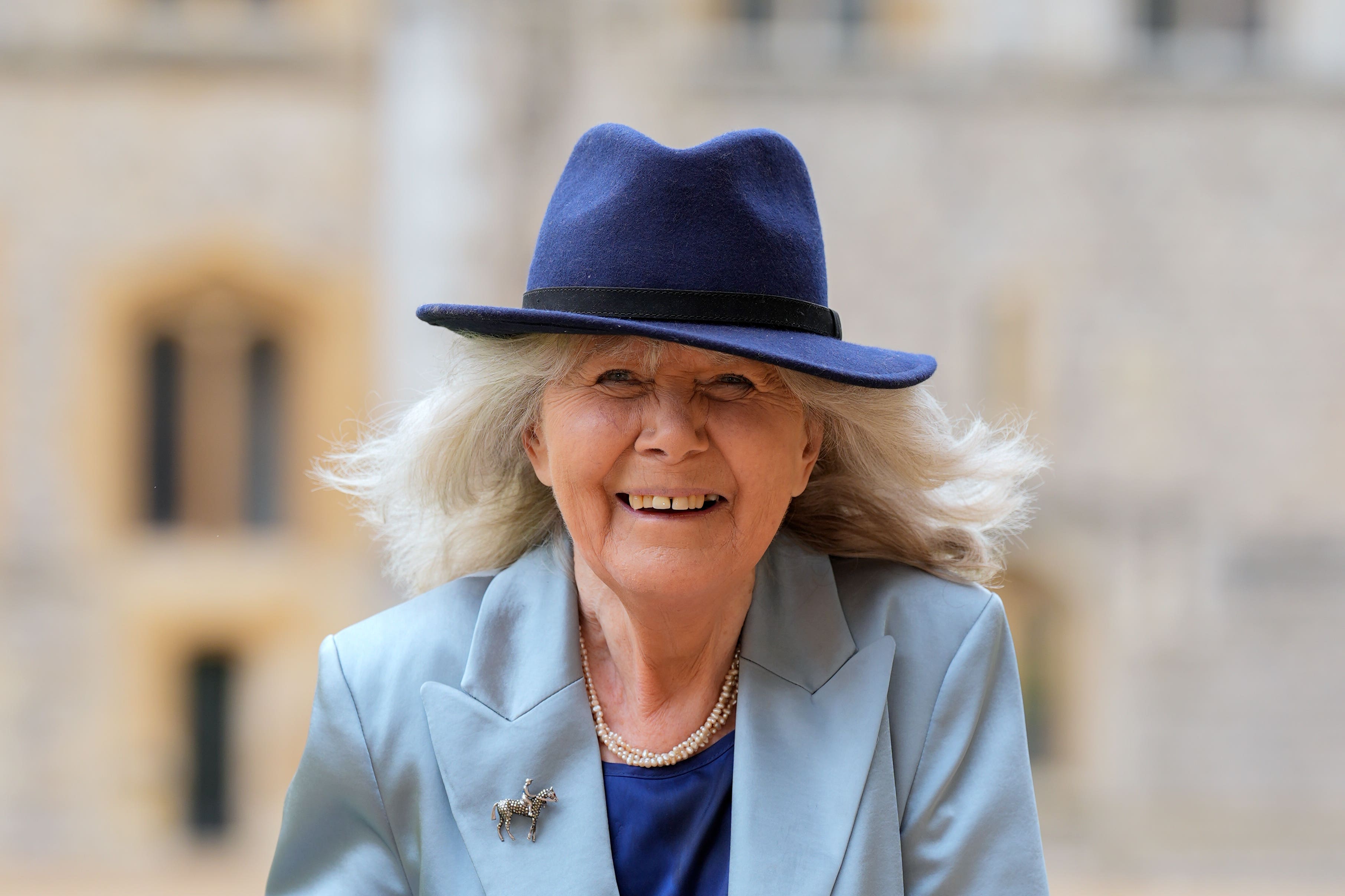 Dame Jilly Cooper died on Sunday after a fall (Andrew Matthews/PA)
