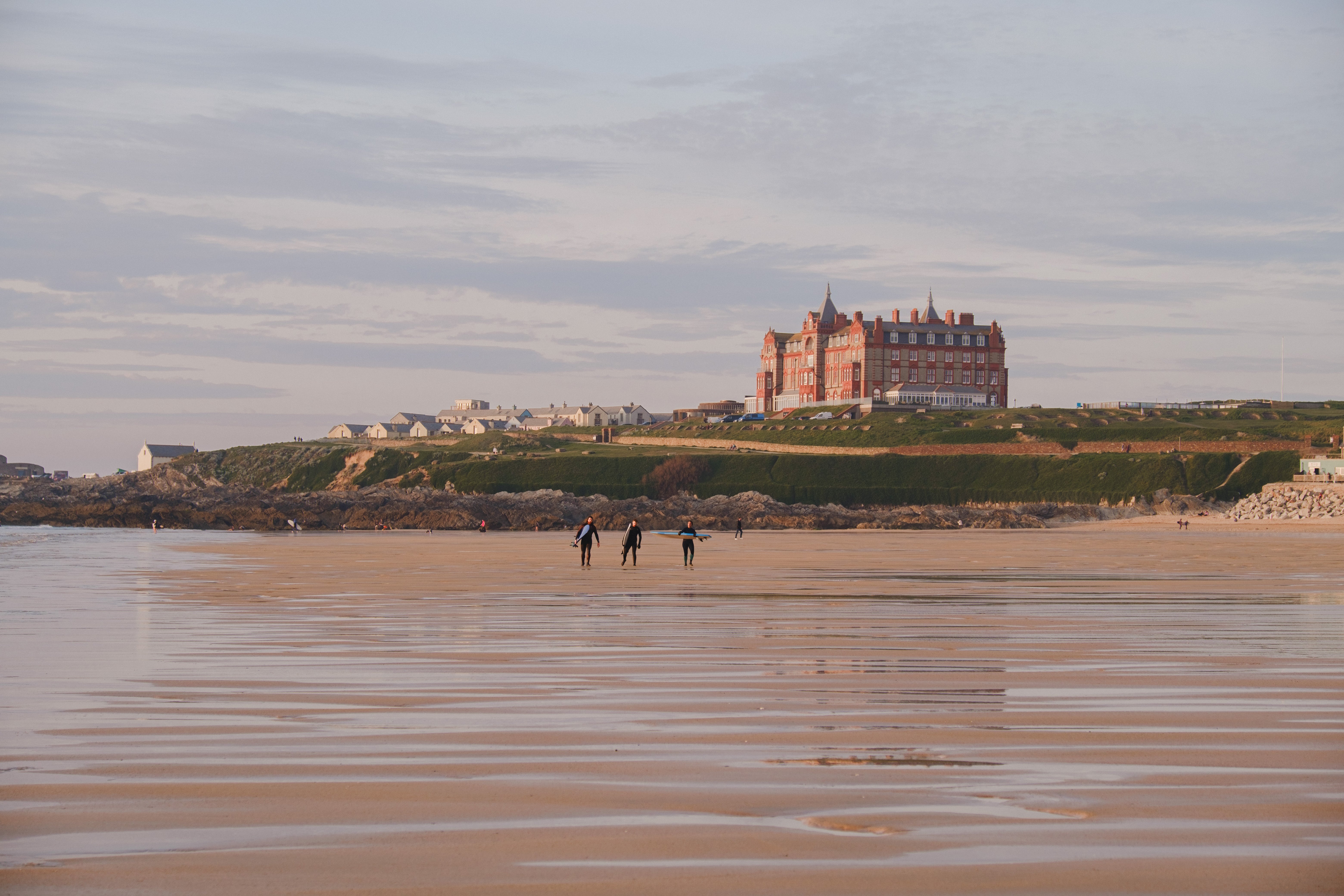 <p>The Headland can be found standing by the coast in Newquay, Cornwall</p>