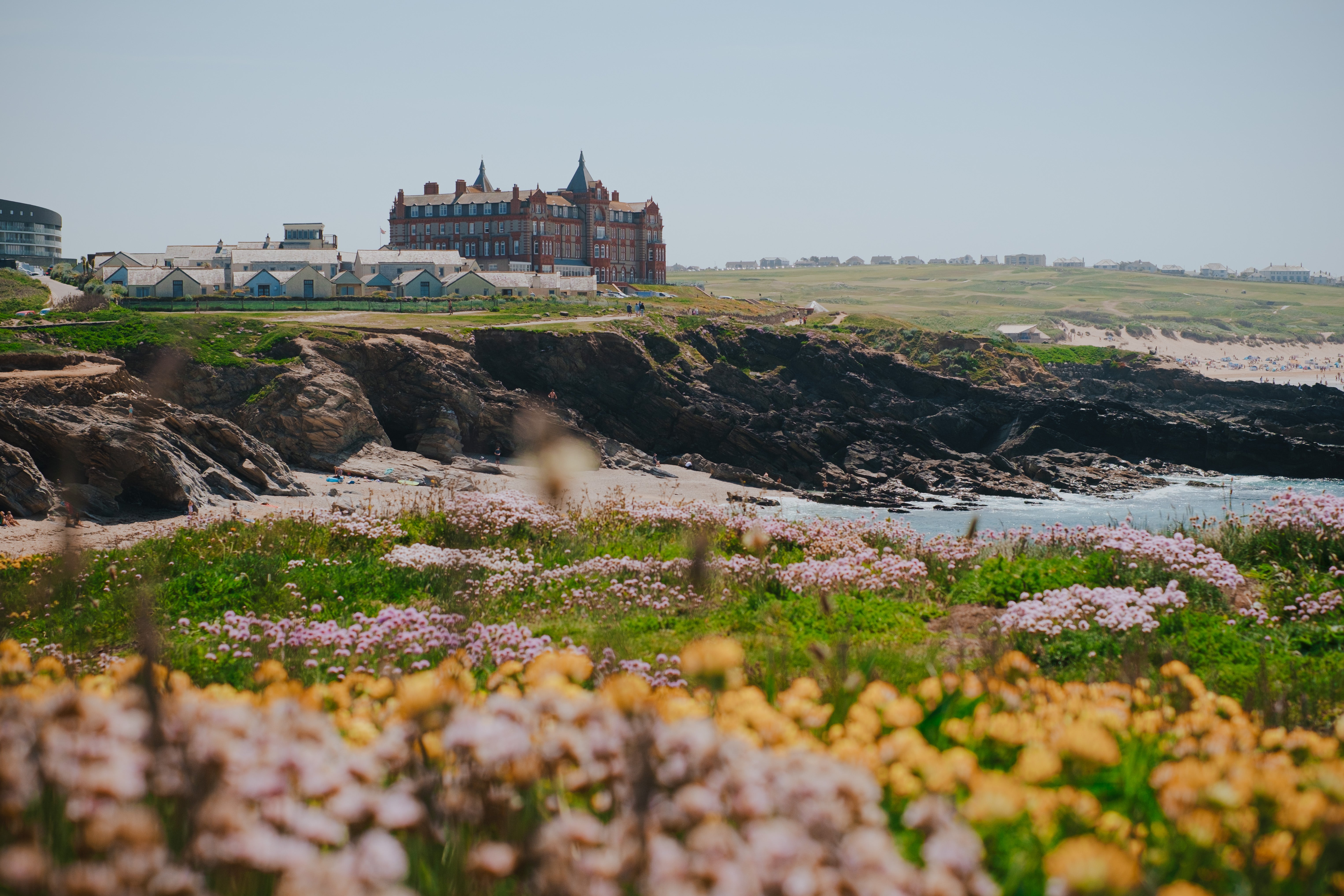The Headland offers some of the most expansive sea views in Cornwall