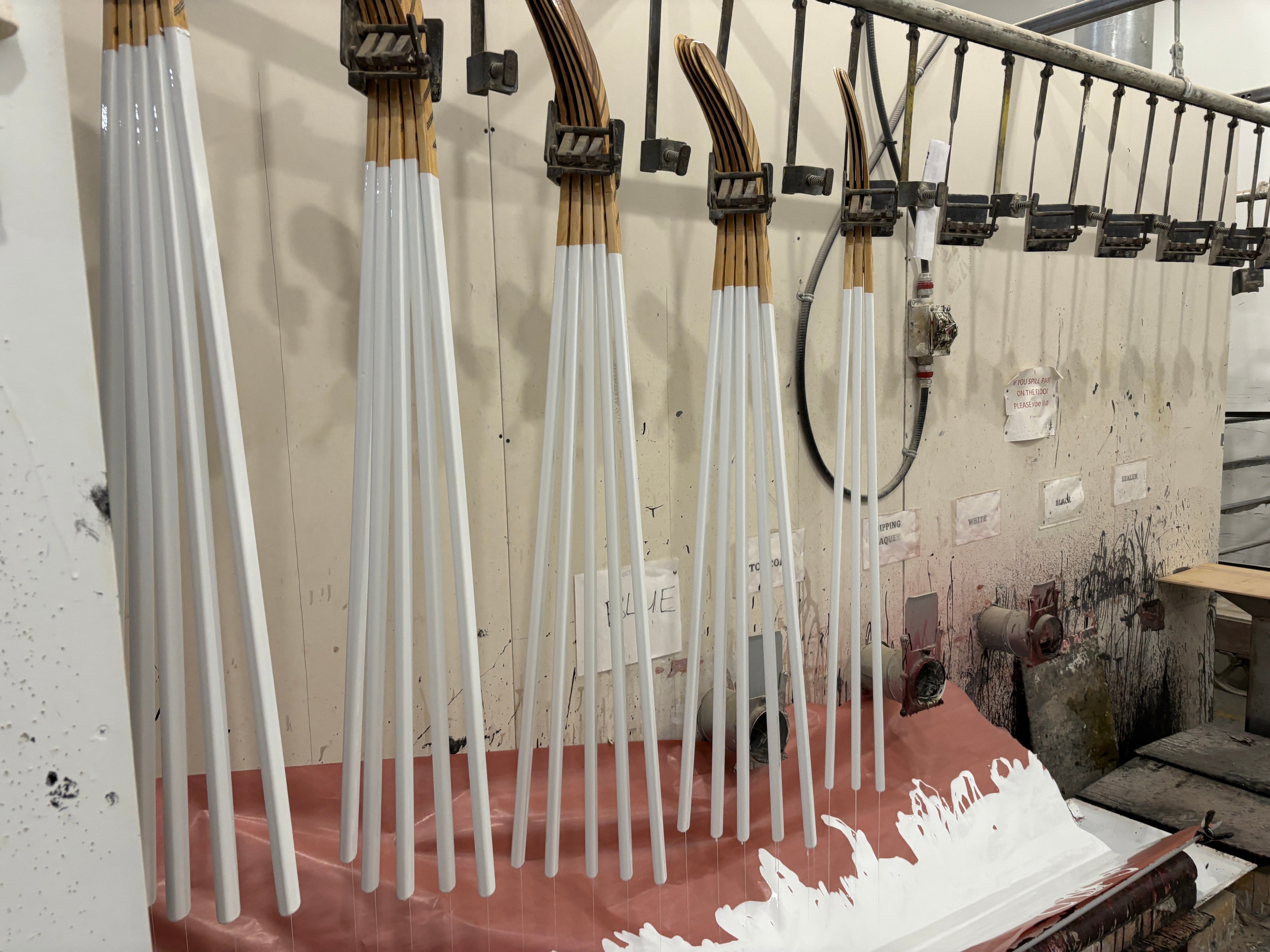 Global production amounts to about 5 million hockey sticks a year, but wood makes up only about a tenth – even though no NHL player has regularly used a wooden stick in well over a decade