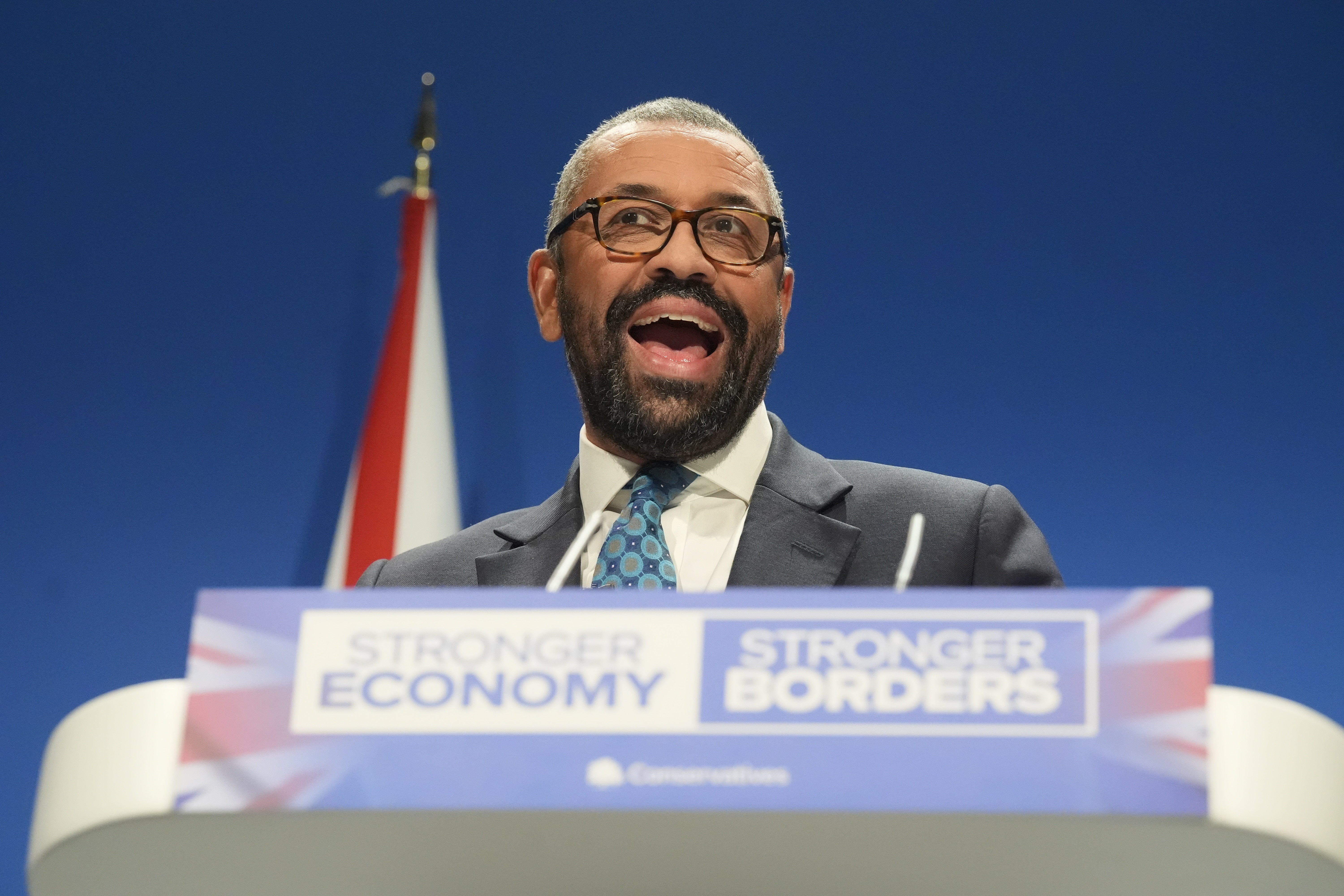 James Cleverly, not Jenrick, was made home secretary