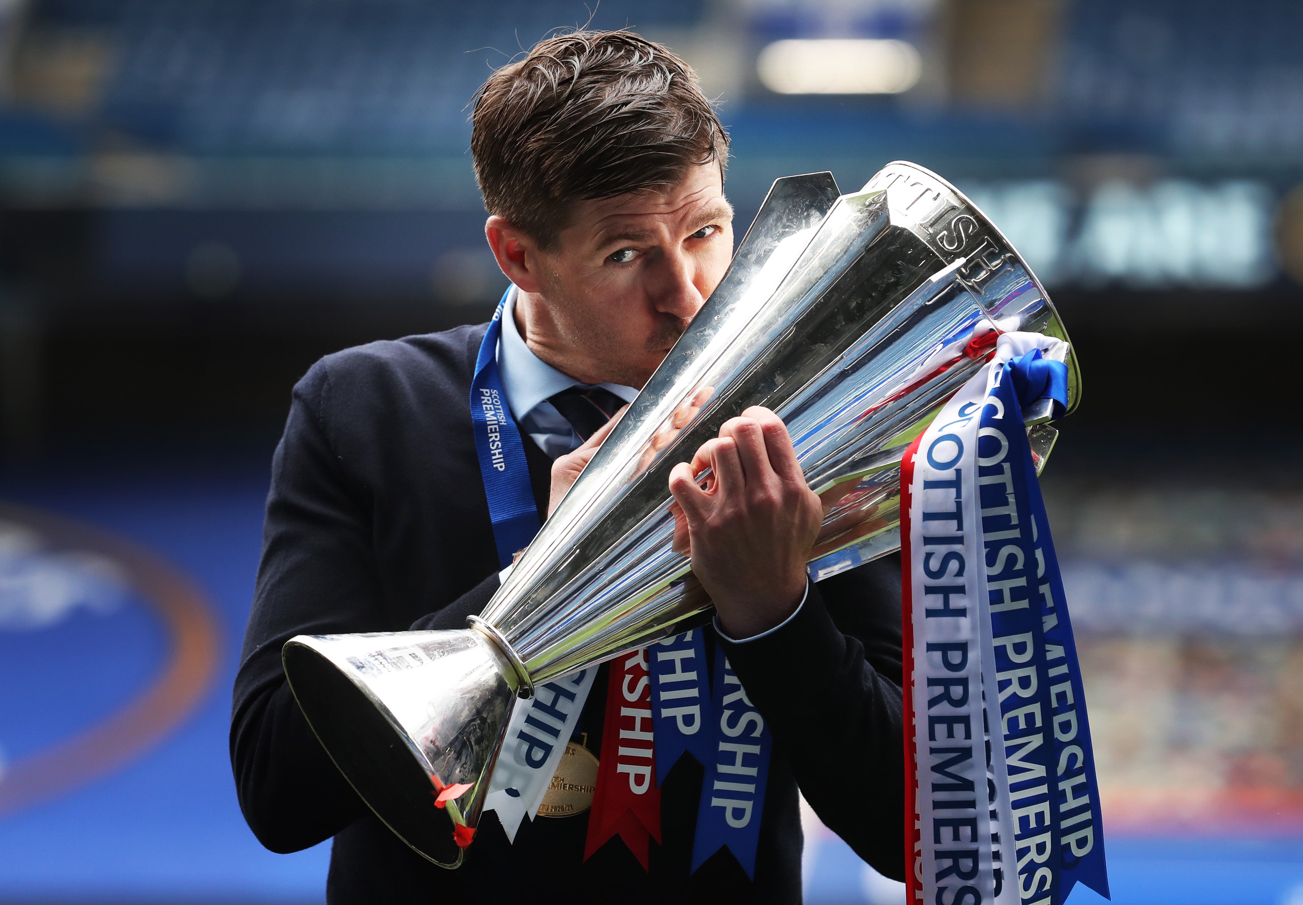 Steven Gerrard admits to ‘unfinished business’ as manager amid talk of Rangers return