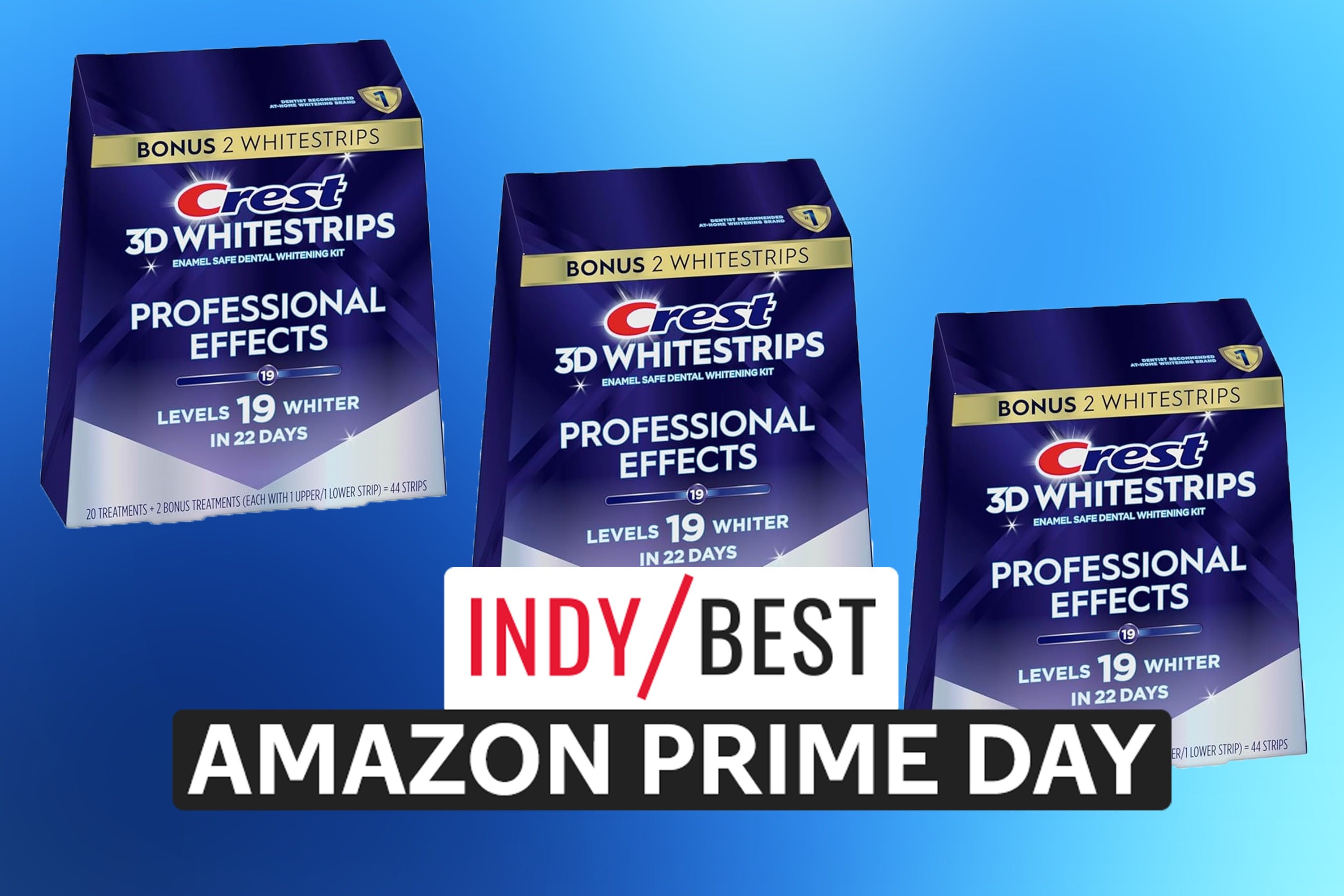 The best-selling course of whitening strips is down to $1.36 per treatment in this limited-time deal
