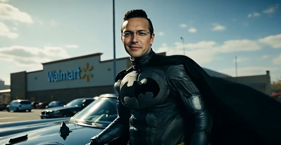 Benny Johnson shared an AI video of himself as Batman after spending the weekend accompanying ICE on raids in Chicago.