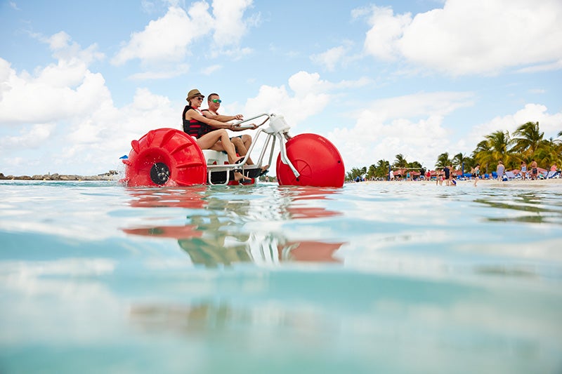There will be plenty of chances for watersports on Princess Cays