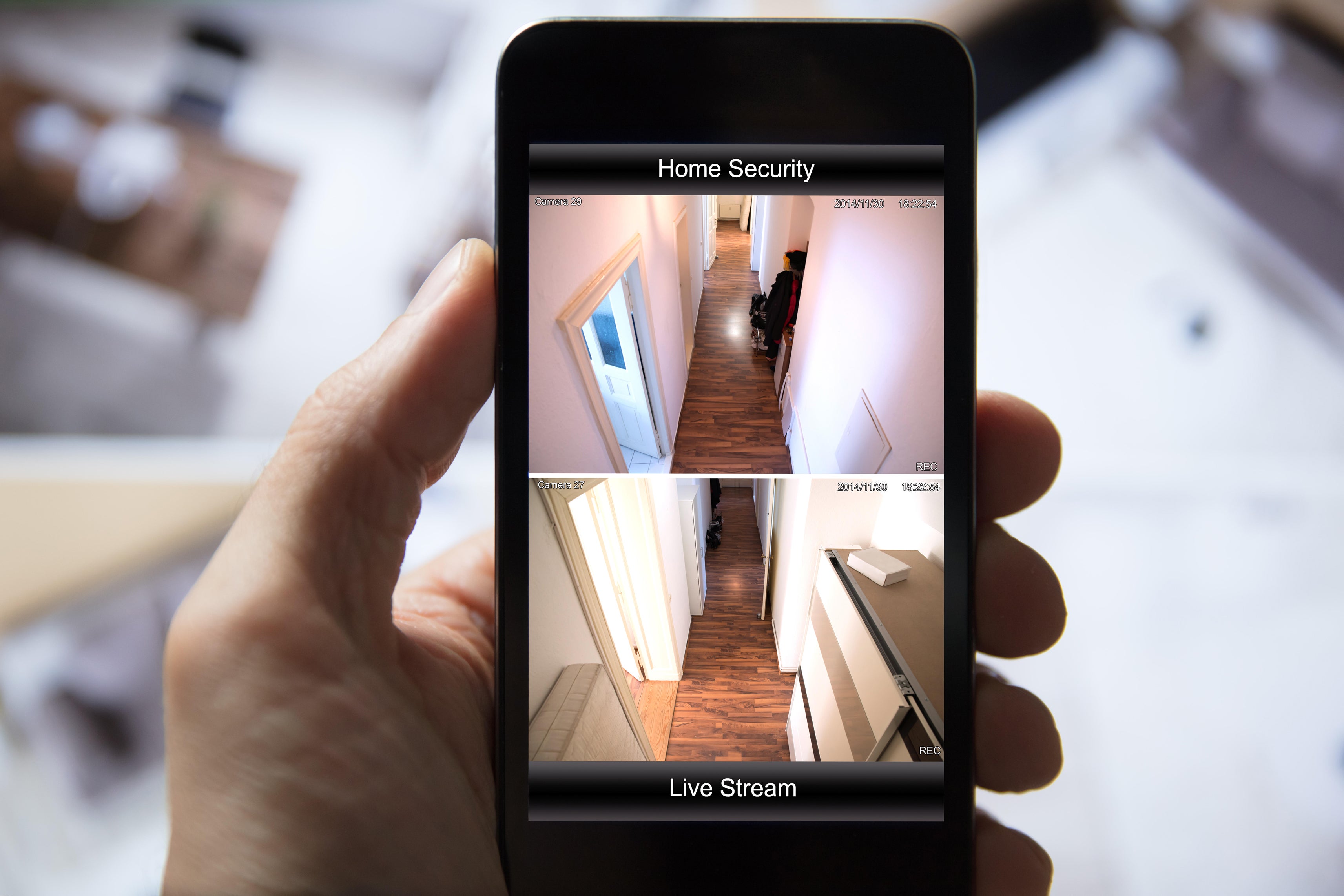 Don’t be afraid to use technology to keep your home safe