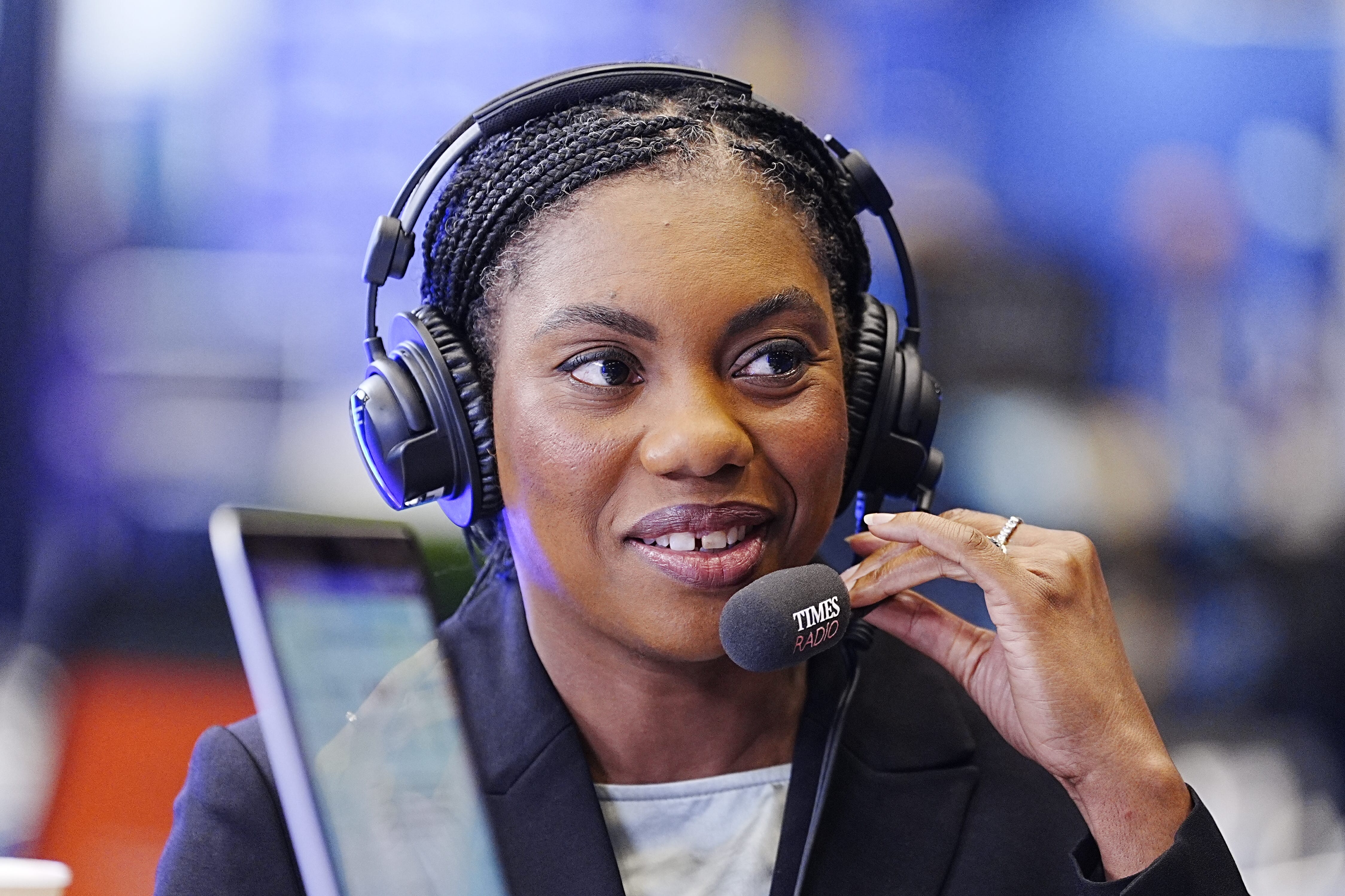 Kemi Badenoch again ruled out an alliance with Reform UK, saying there is ‘no deal to be done’ (Peter Byrne/PA)