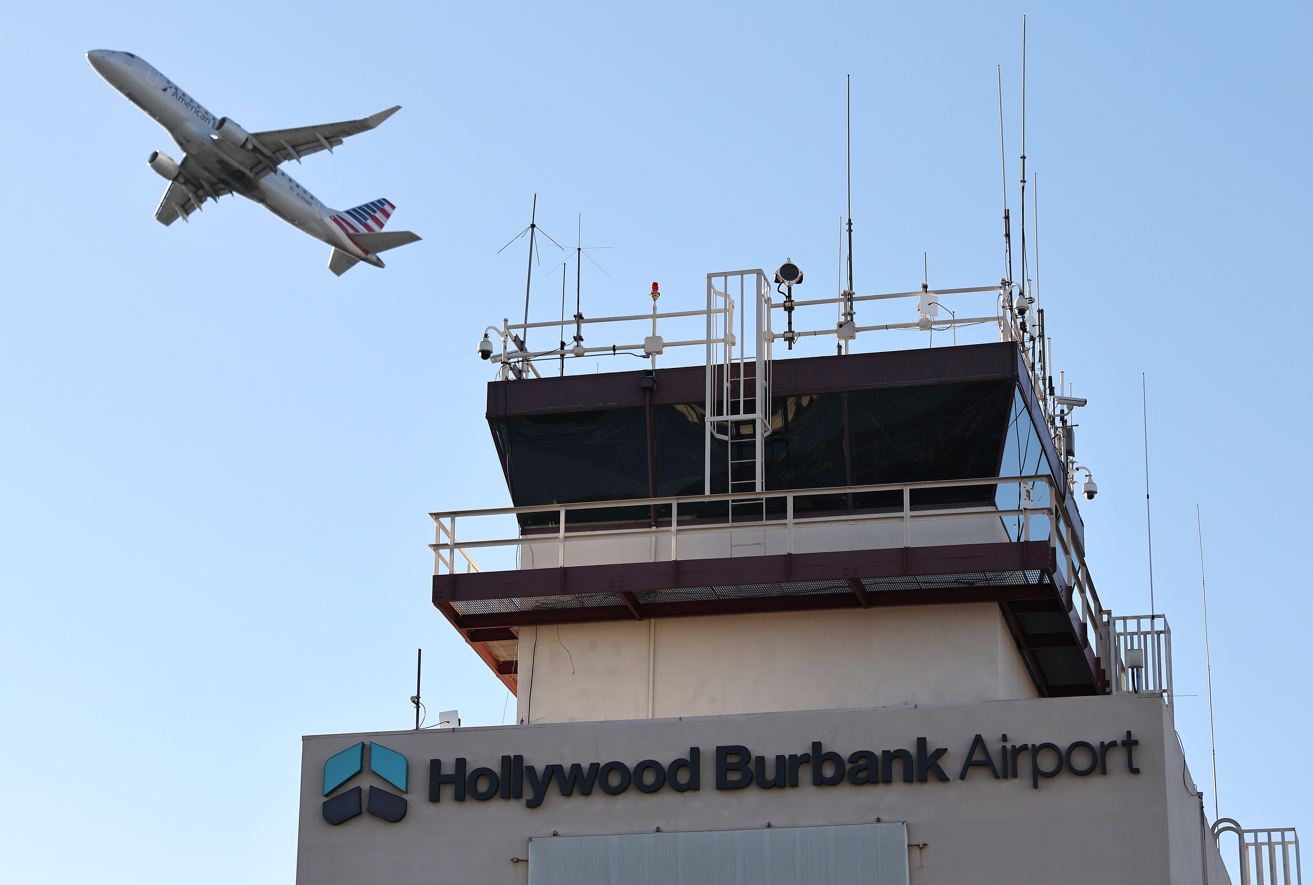 The tower at Hollywood Burbank Airport was without staff for almost six hours, causing delays and cancellations