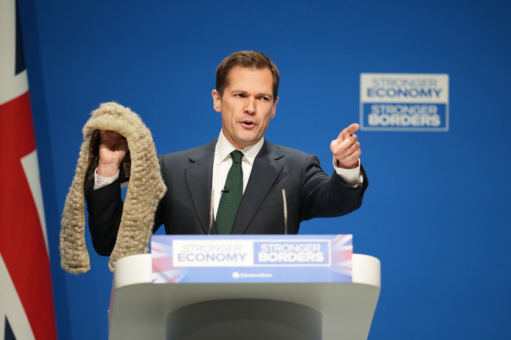 Robert Jenrick’s speech meandered so much that it formed oxbow lakes that were completely cut off from the main stream