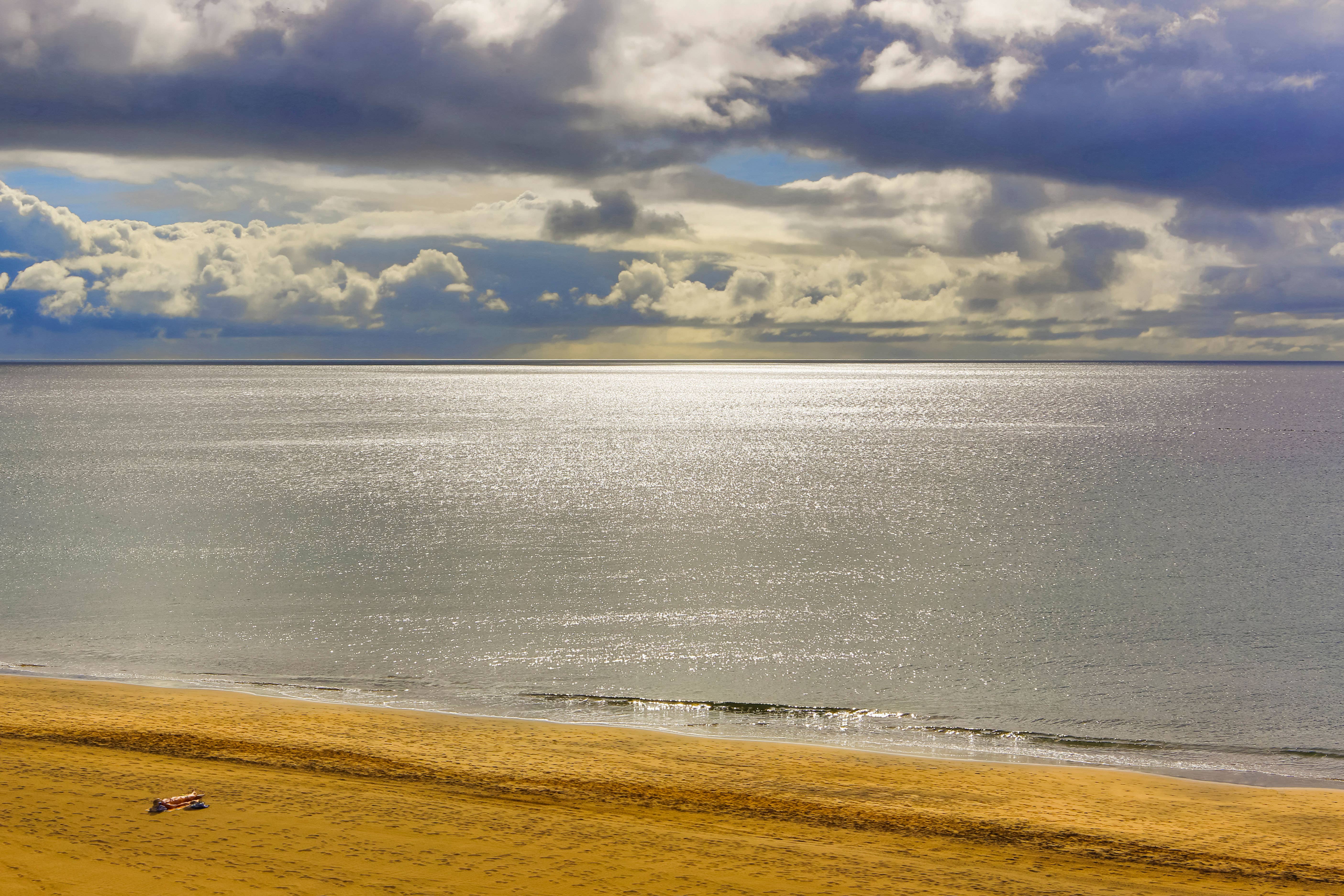 A beach on Lanzarote
