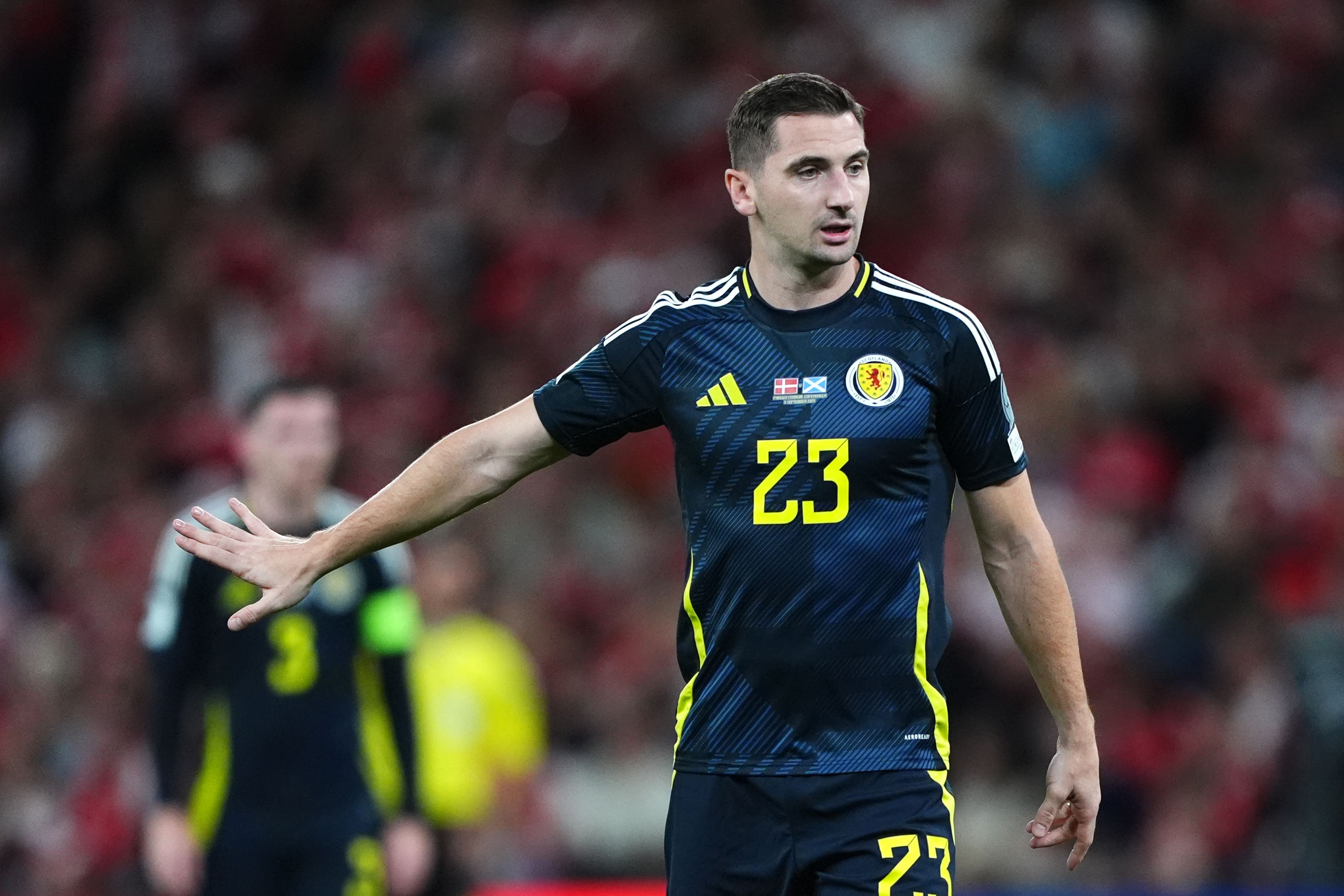 Scotland’s Kenny McLean (Andrew Milligan/PA)