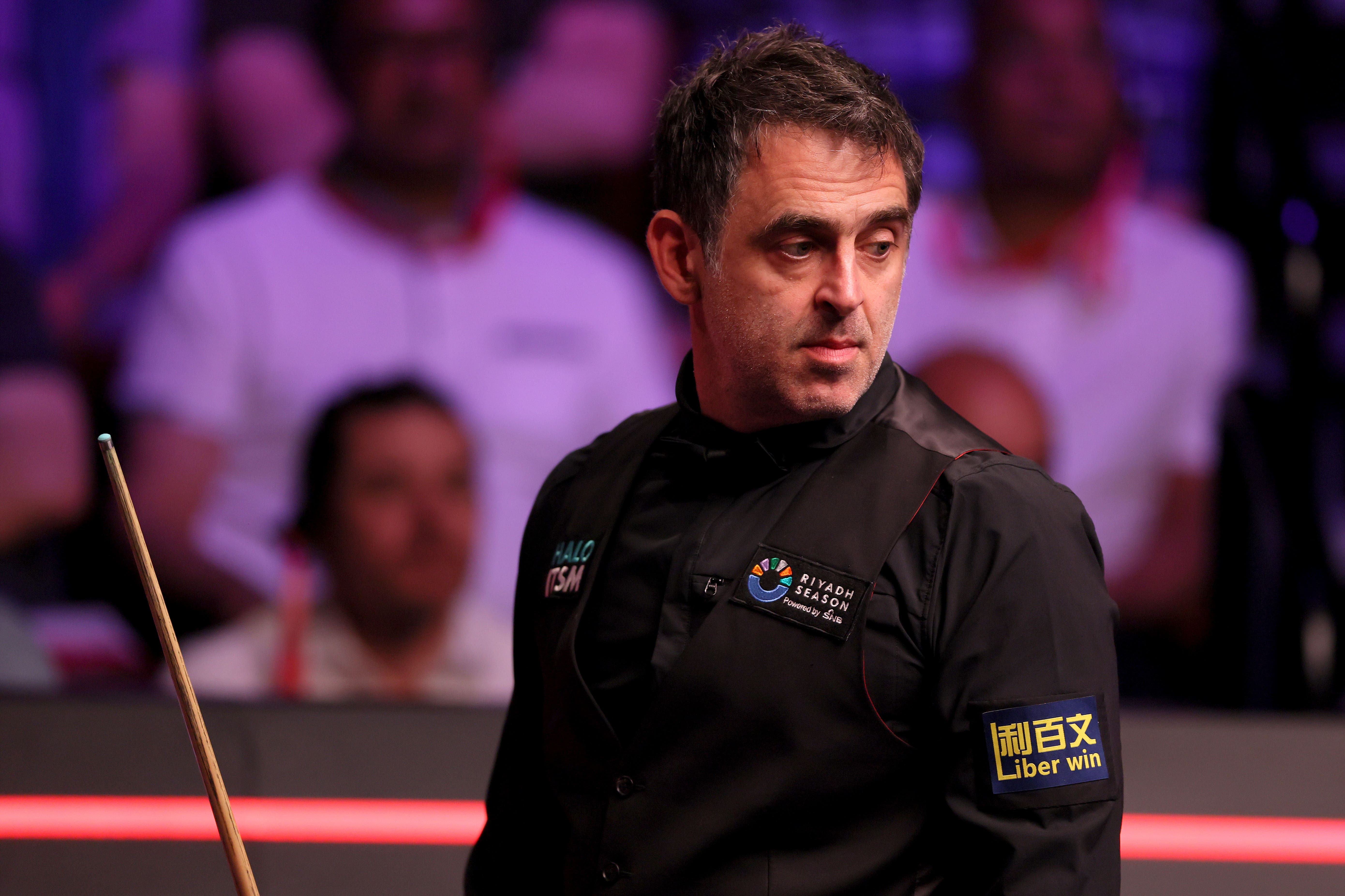 Ronnie O’Sullivan showed little sign of rustiness as he made breaks of 107 and 112 (Richard Sellers/PA)