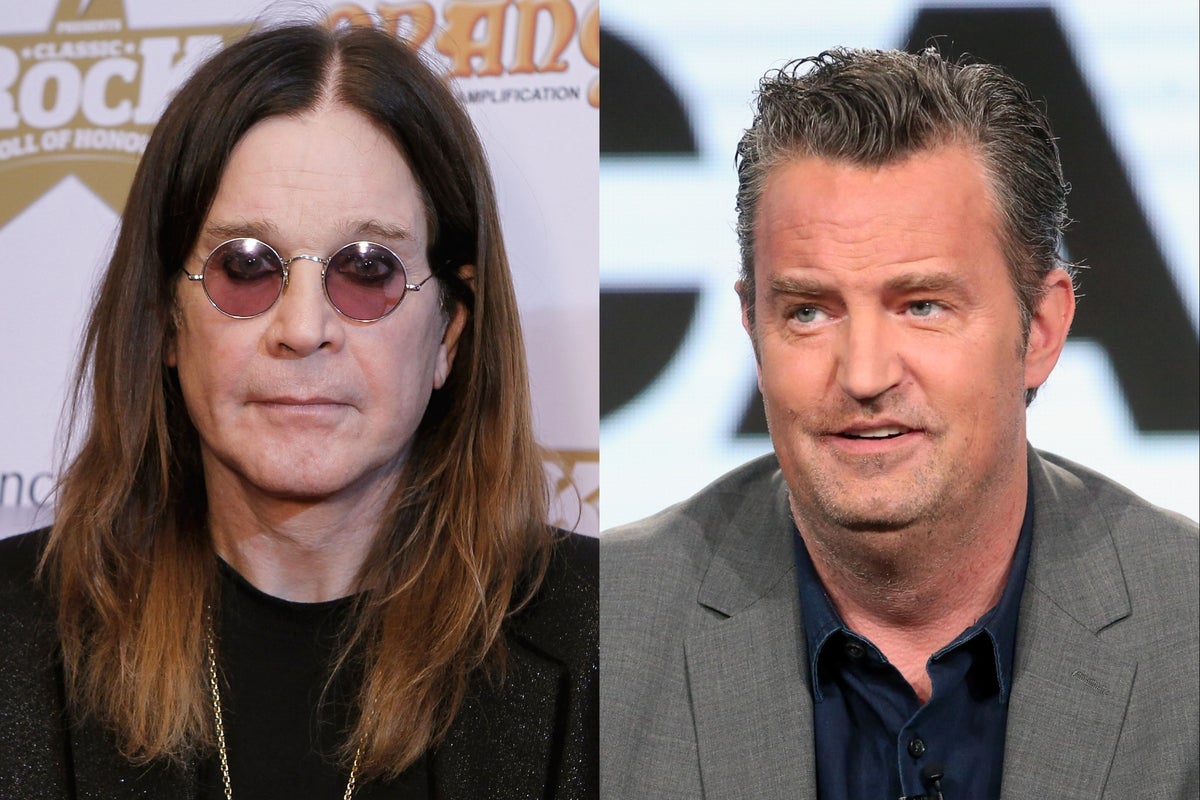 Ozzy Osbourne claims Matthew Perry came to his house for AA meetings in ...