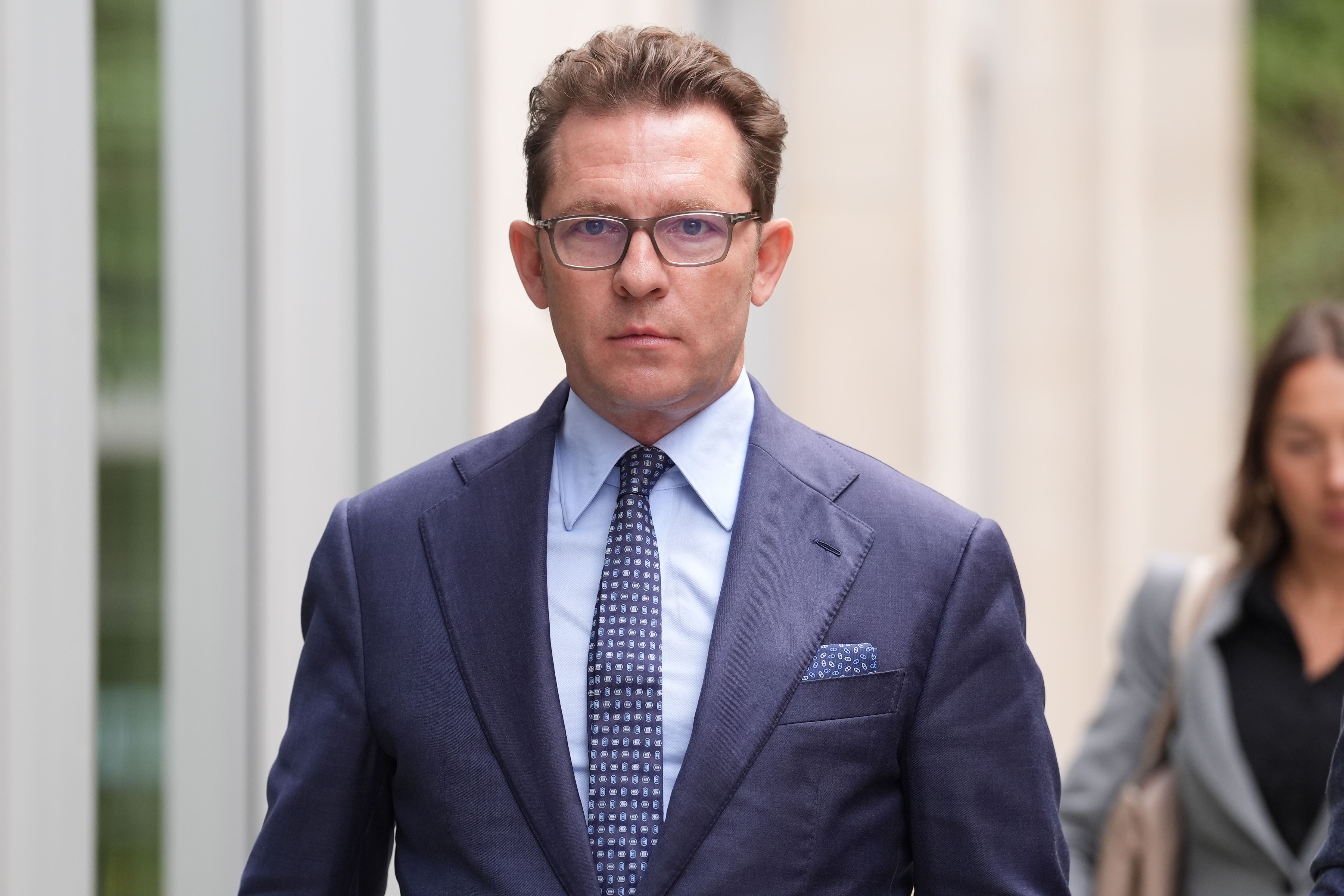 Nick Candy arriving at the Rolls Building in London on Tuesday (Lucy North/PA)