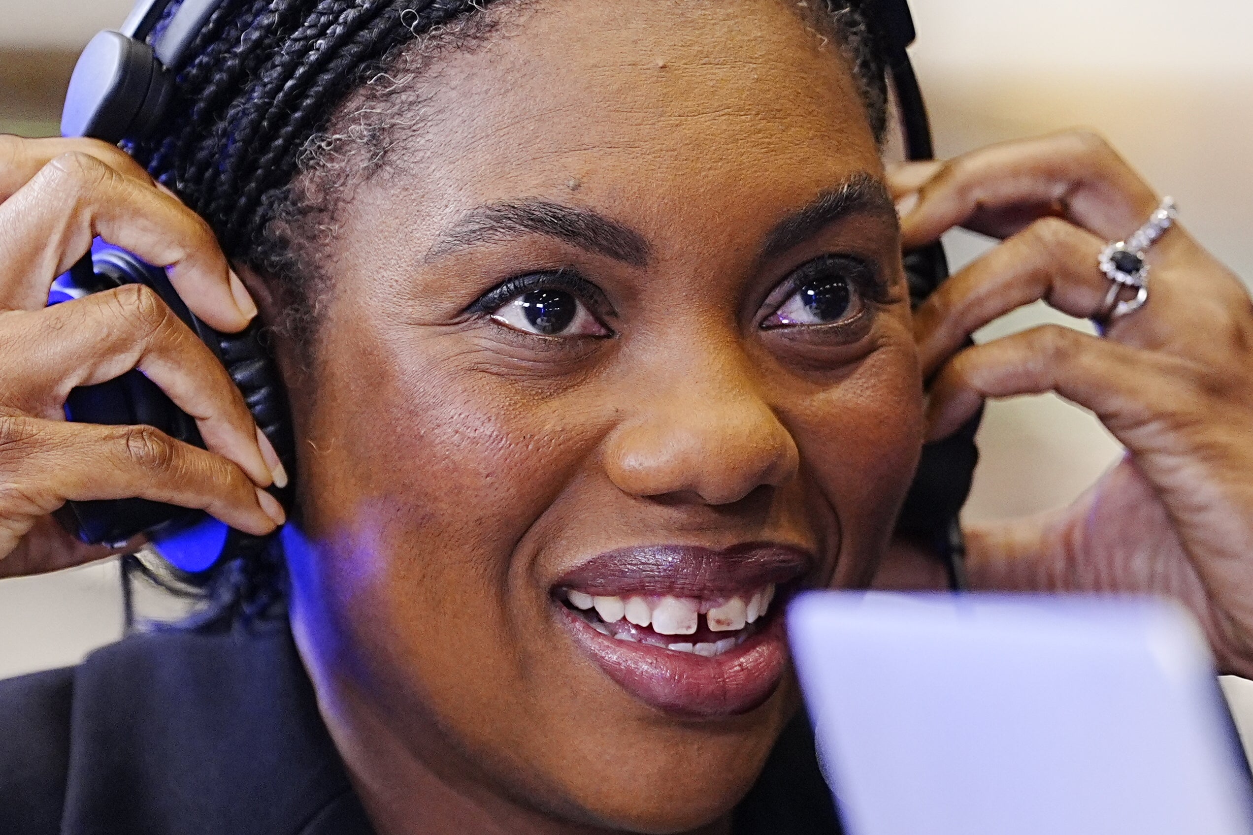 Mrs Badenoch reflected on her party’s difficult journey (Peter Byrne/PA)