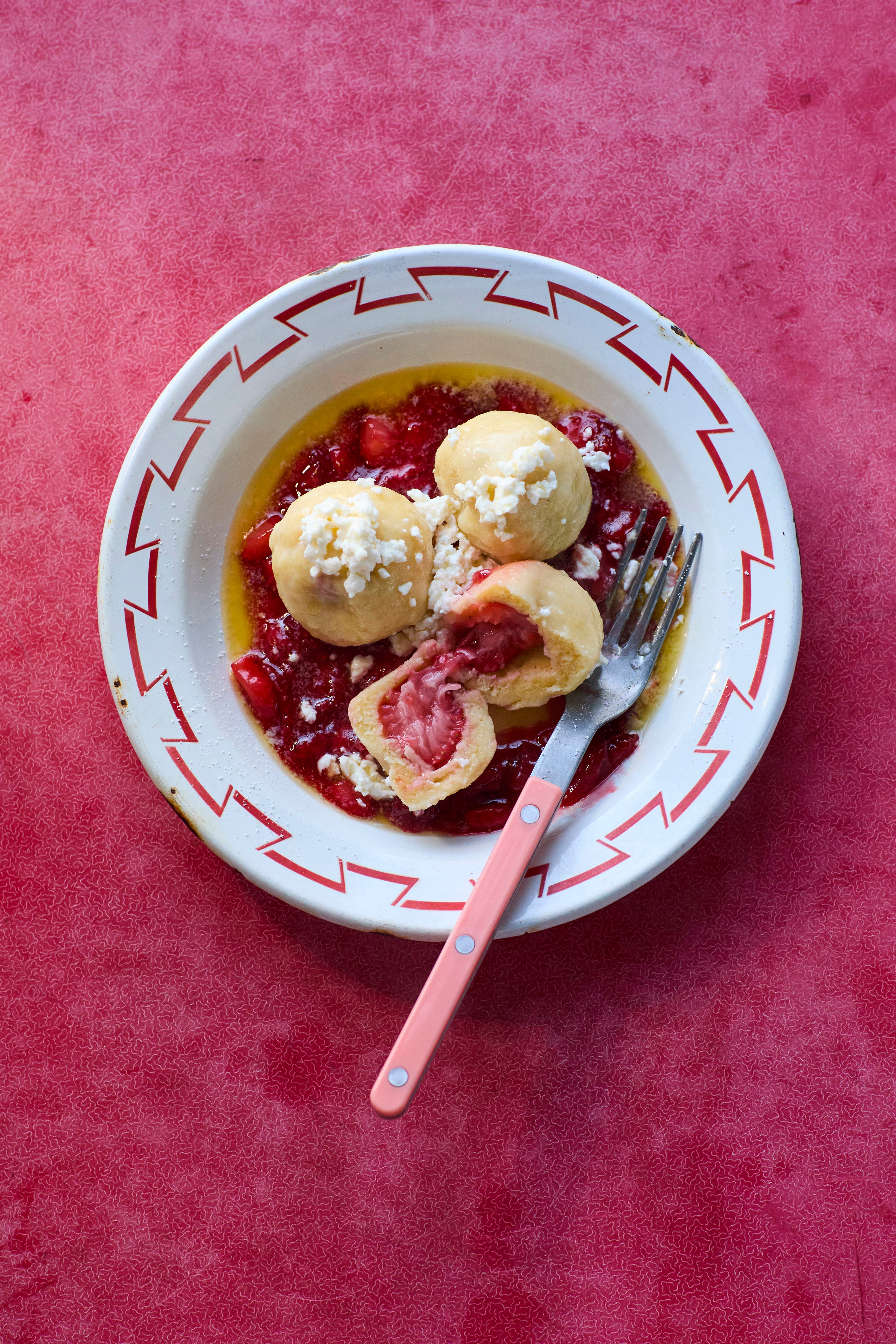 In Czechia, dessert can be dinner – meet the strawberry dumpling