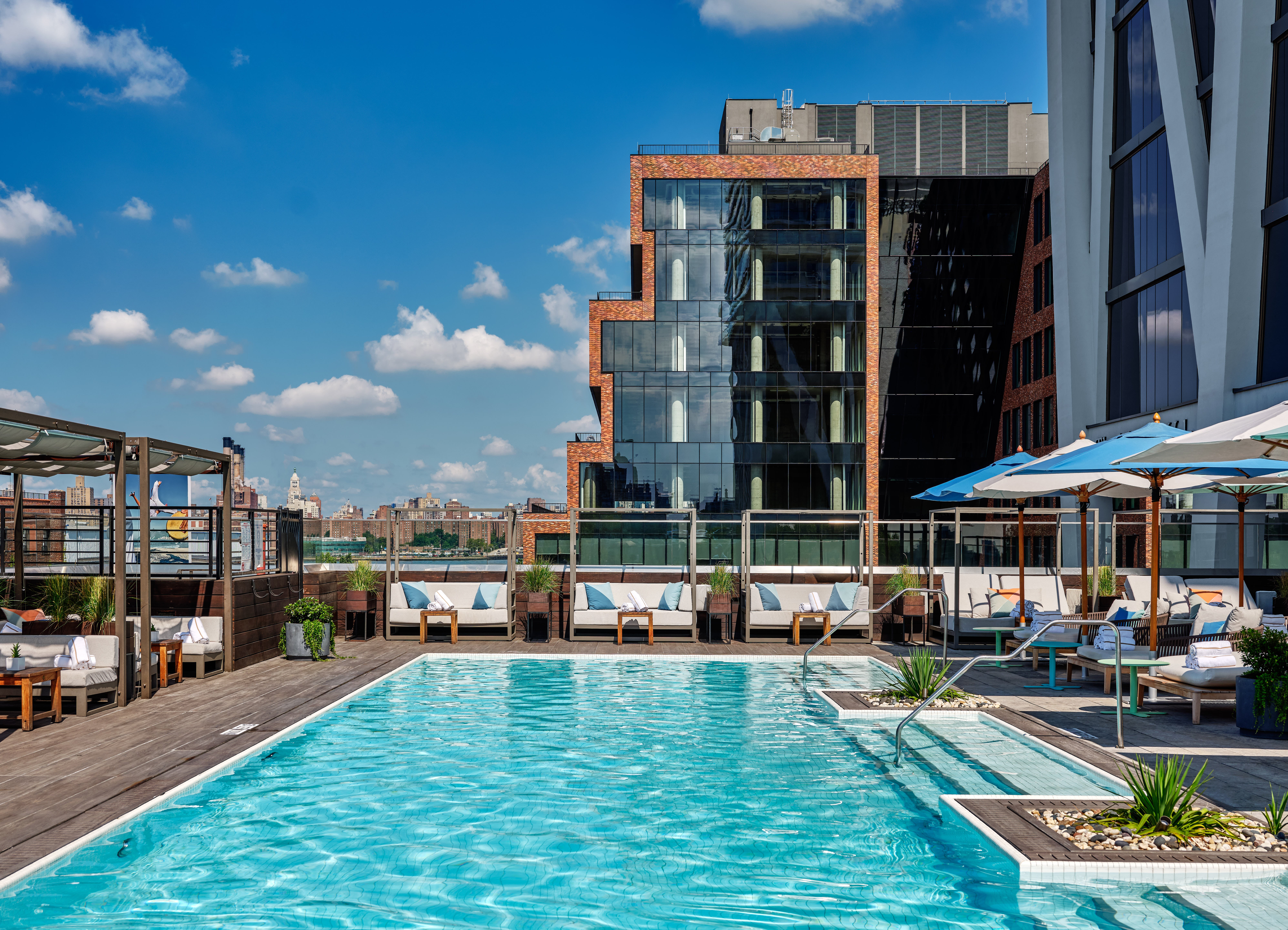 The William Vale has the longest outdoor pool in Brooklyn