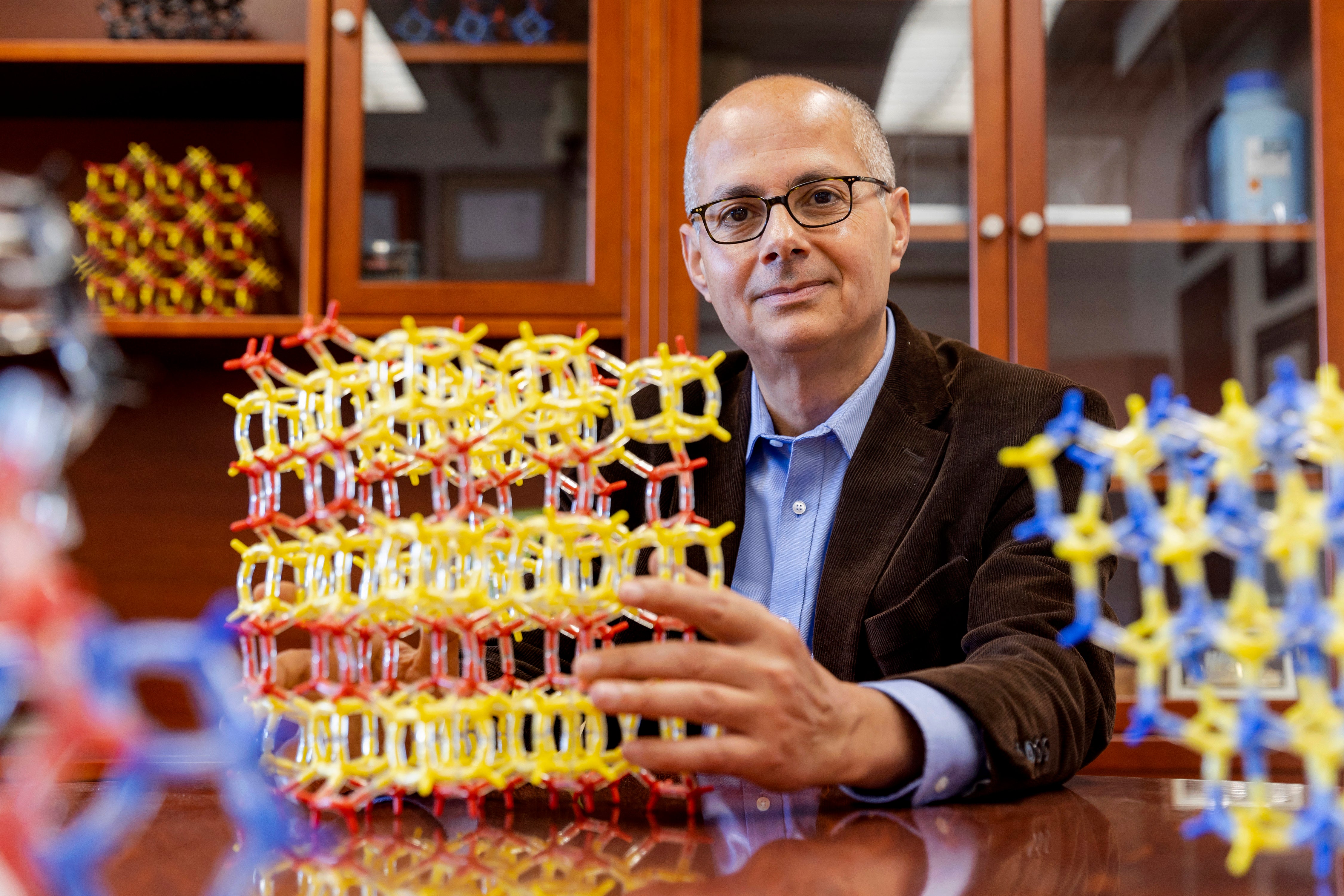 Three scientists won the Nobel Prize in Chemistry for developing metalorganic frameworks
