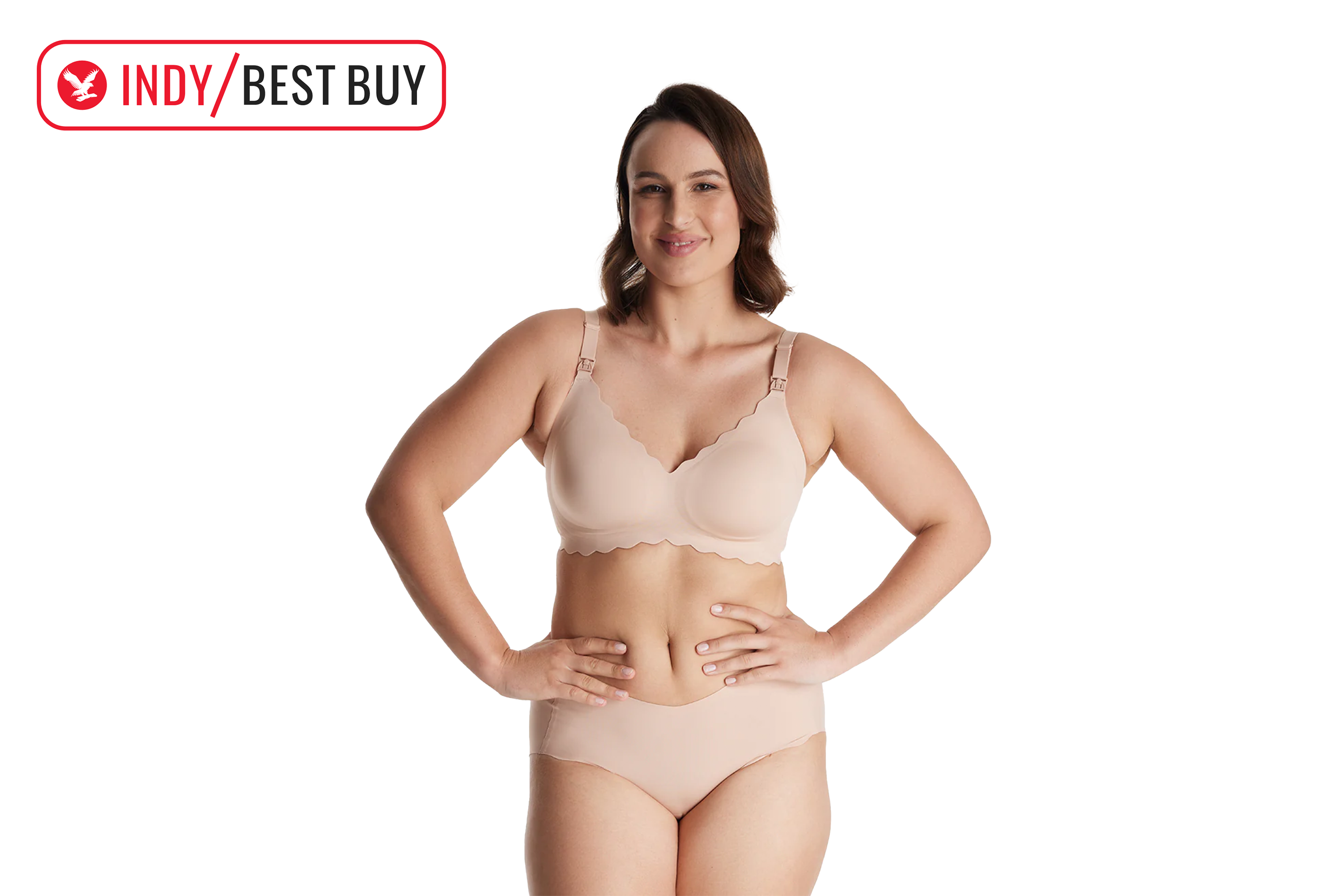 indybest best maternity bra review Momcozy jelly strip seamless nursing bra