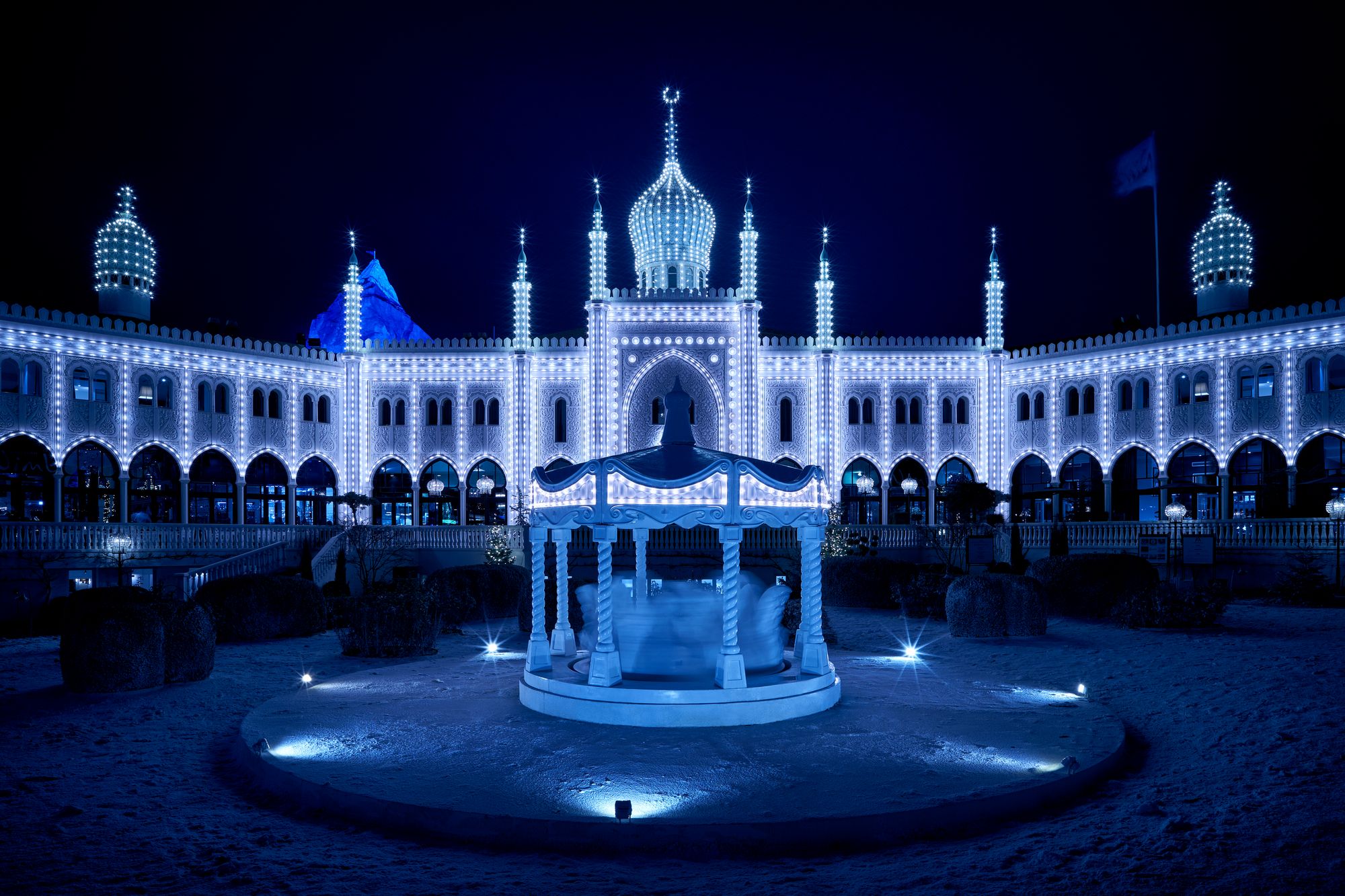 Nimb Hotel can be found in Tivoli Gardens, the city’s charming amusement park