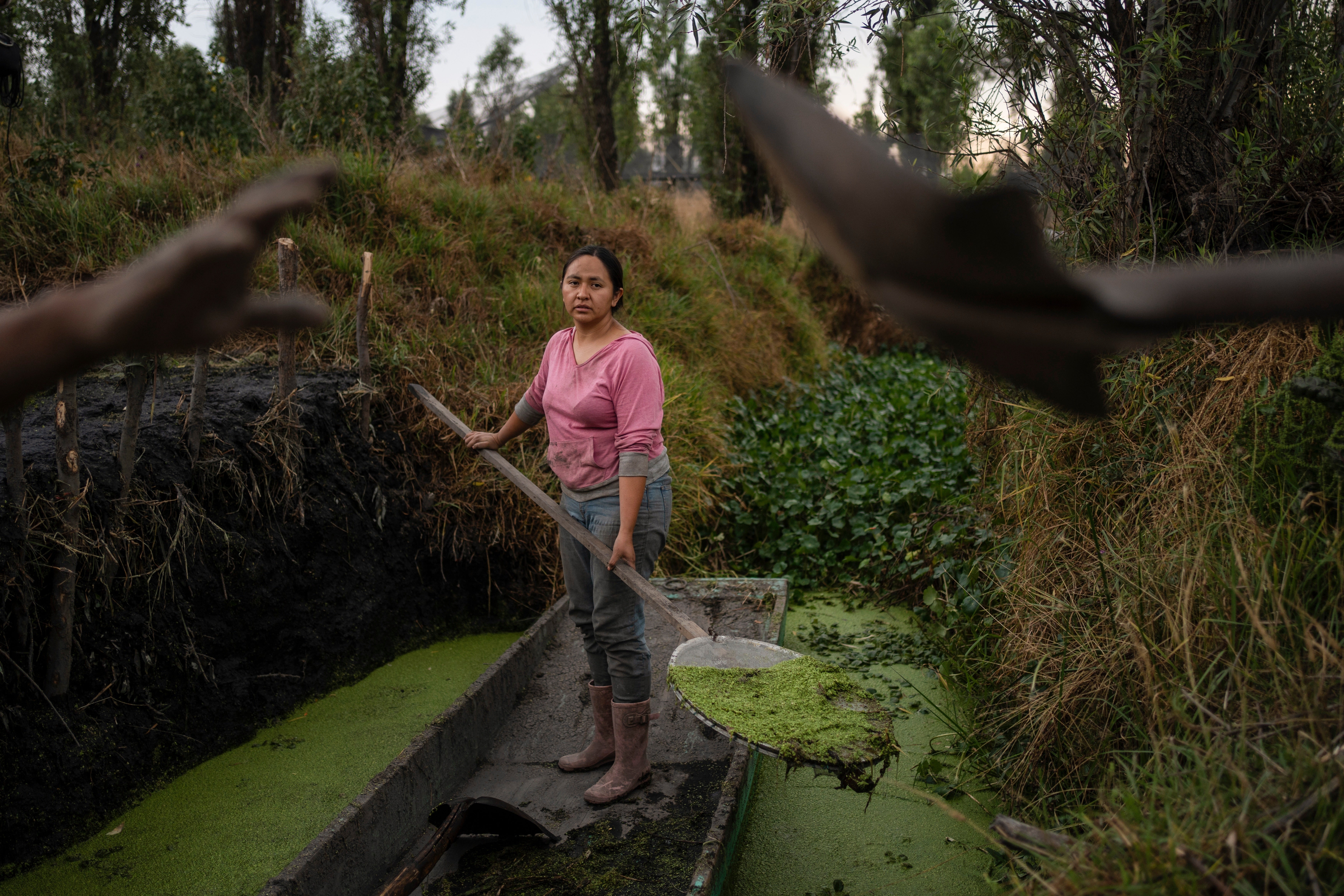 APTOPIX Climate Mexico Ancient Farms Women