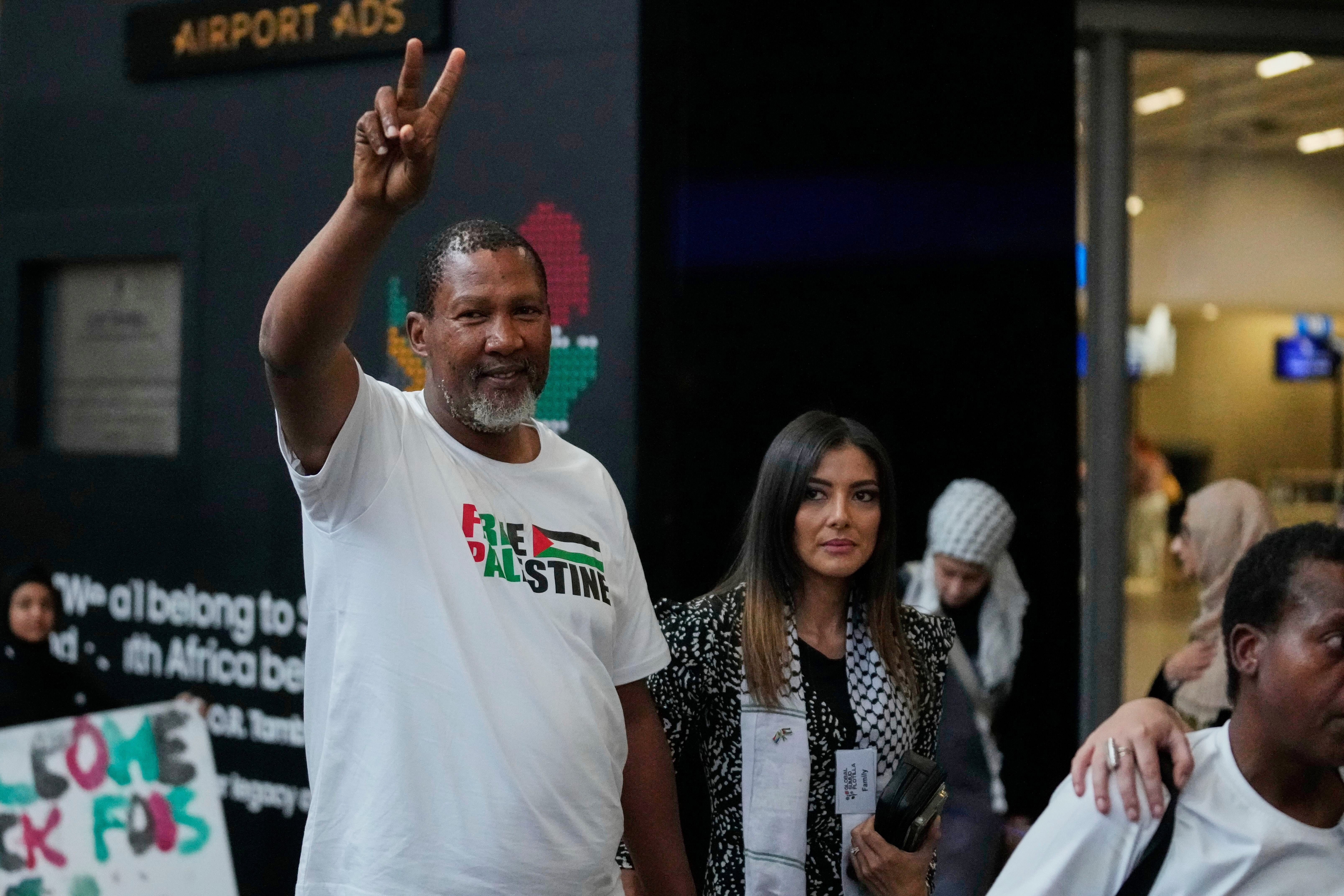 South Africa Gaza Flotilla Activists