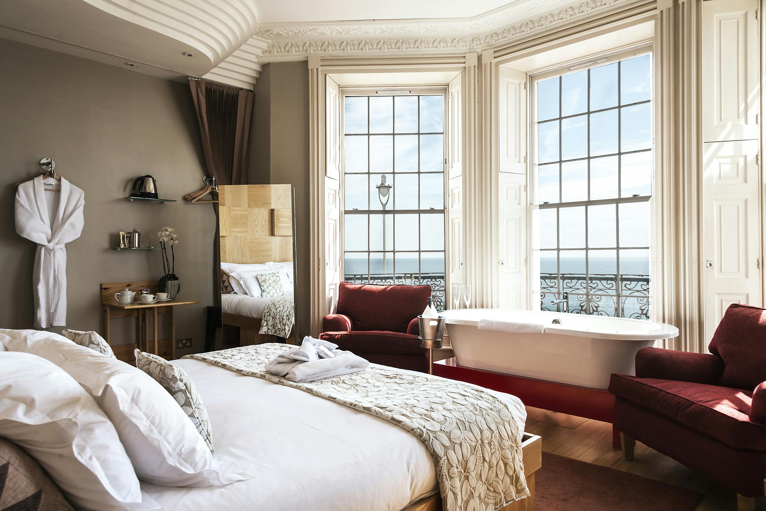 Wake up to views of Brighton’s coastline at these top hotels that offer a safe space